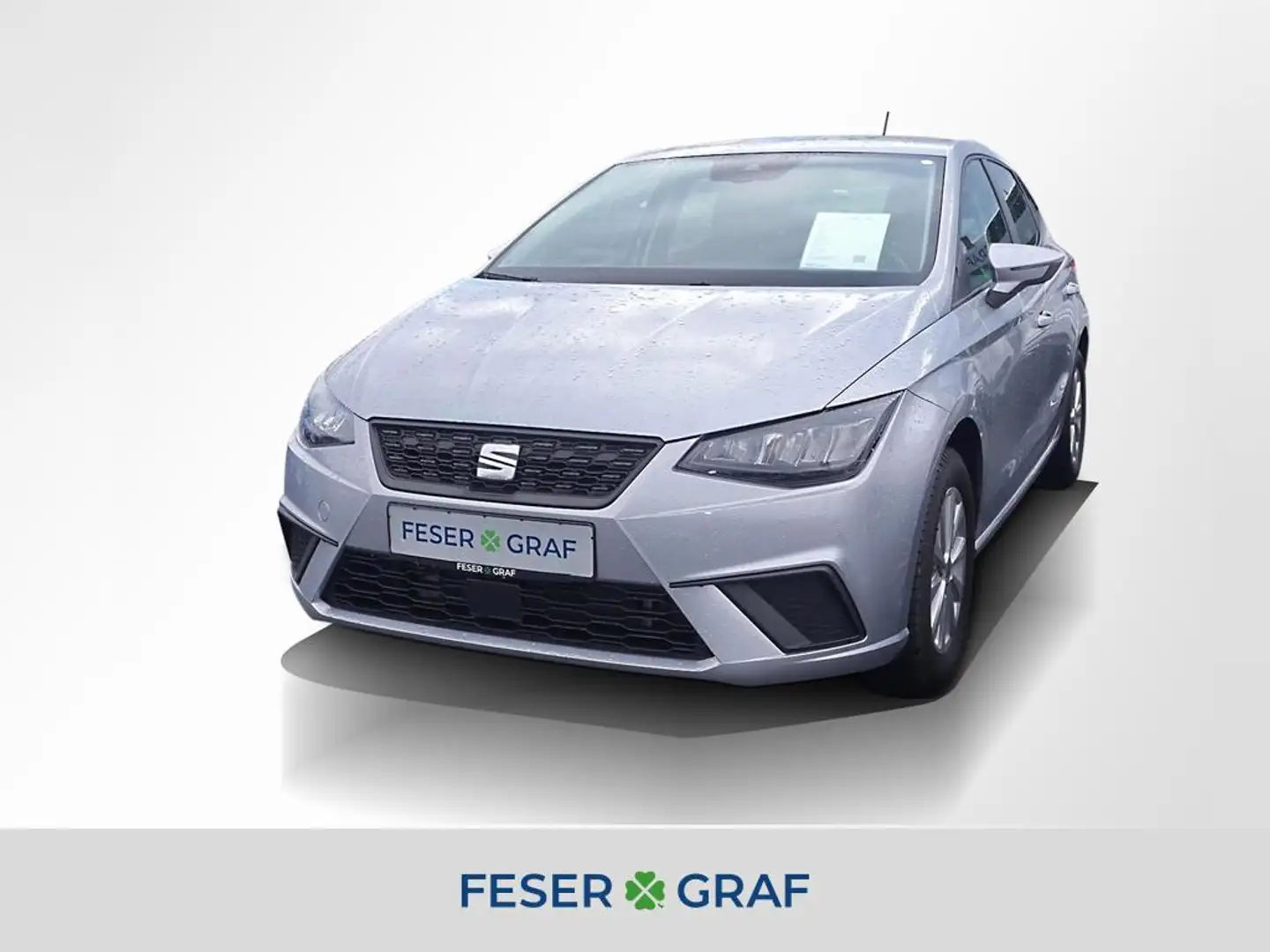 SEAT Ibiza Style 1.0 TSI LED SiHz DigiCockpit Climatronic Silber - 1