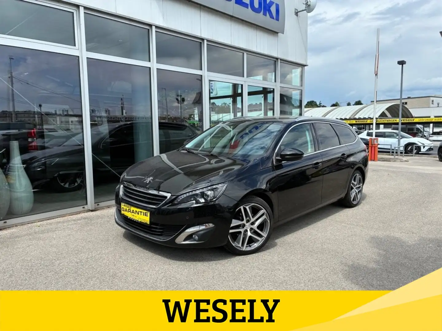 Peugeot 308 SW 1,6 BHDI 120 Allure Aut. Schwarz - 1