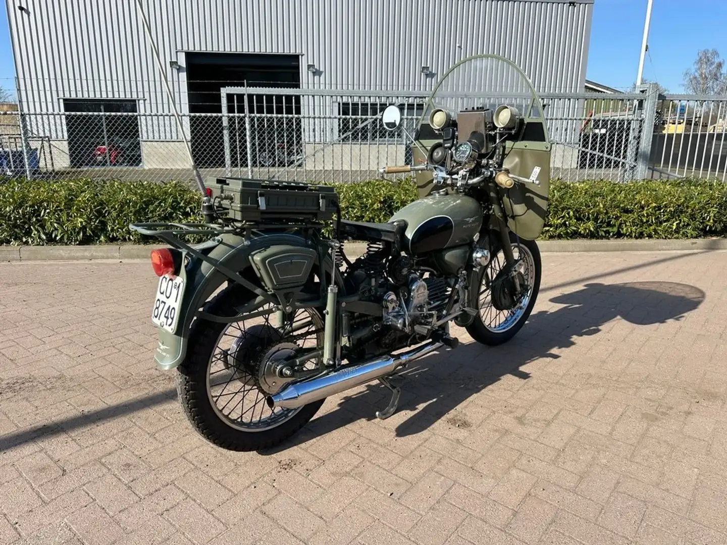 Moto Guzzi Astore 500 POLIZIA Groen - 2