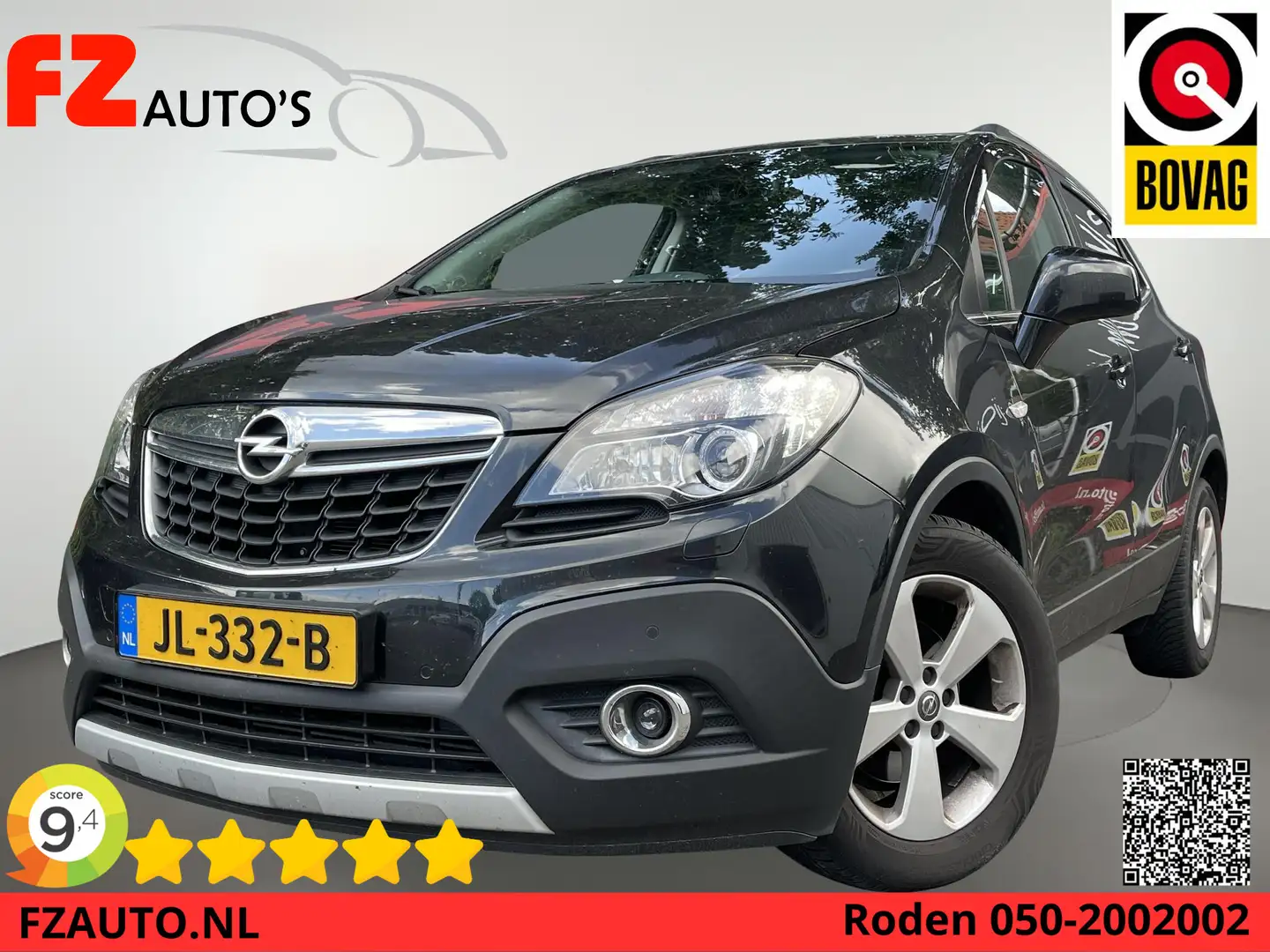 Opel Mokka 1.4 T Cosmo - Parkeersensoren V+A met Camera - Cli Nero - 1