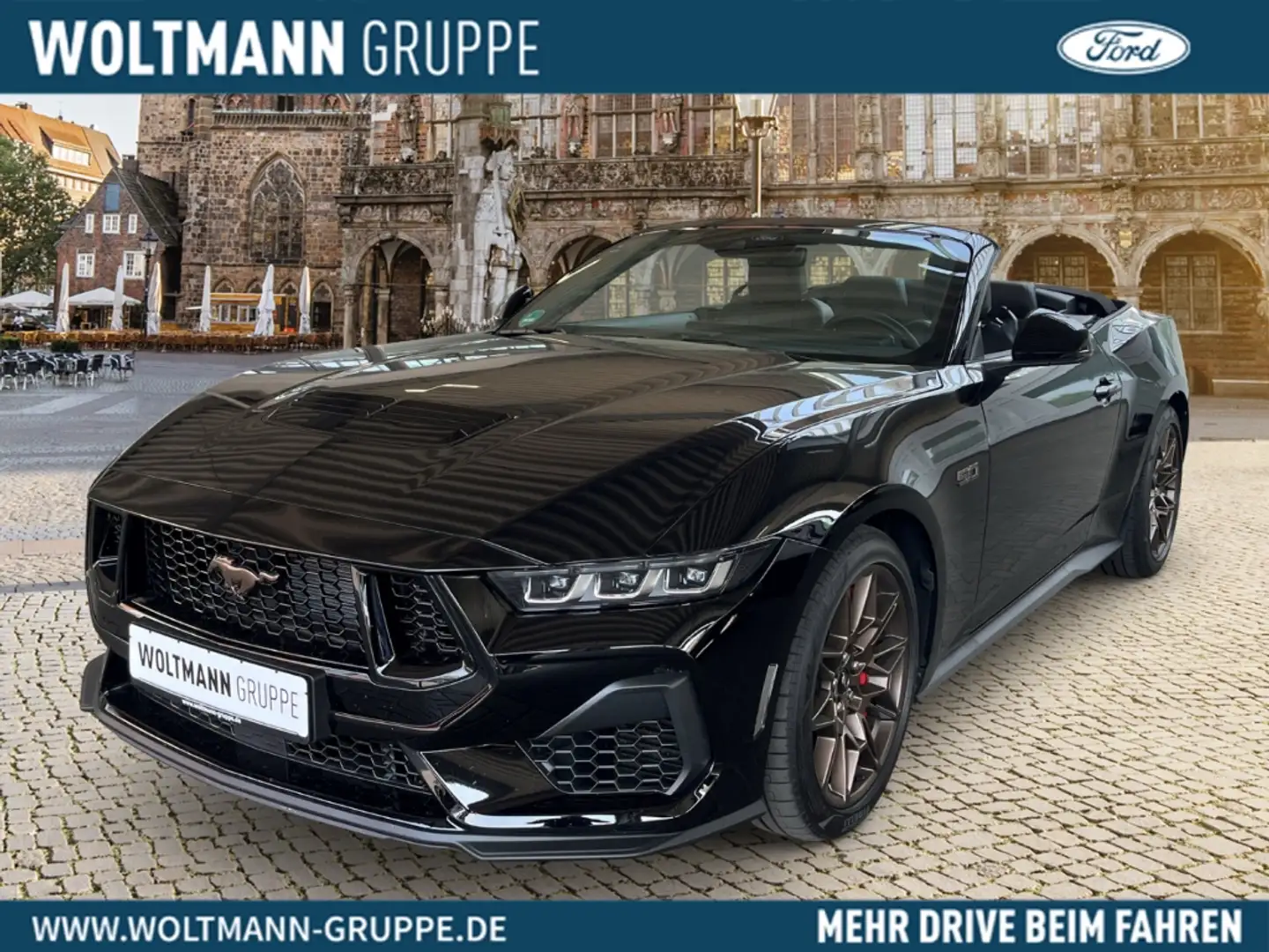 Ford Mustang Convertible GT 5.0 V8 446PS MagneRide Bronze-Paket Noir - 1