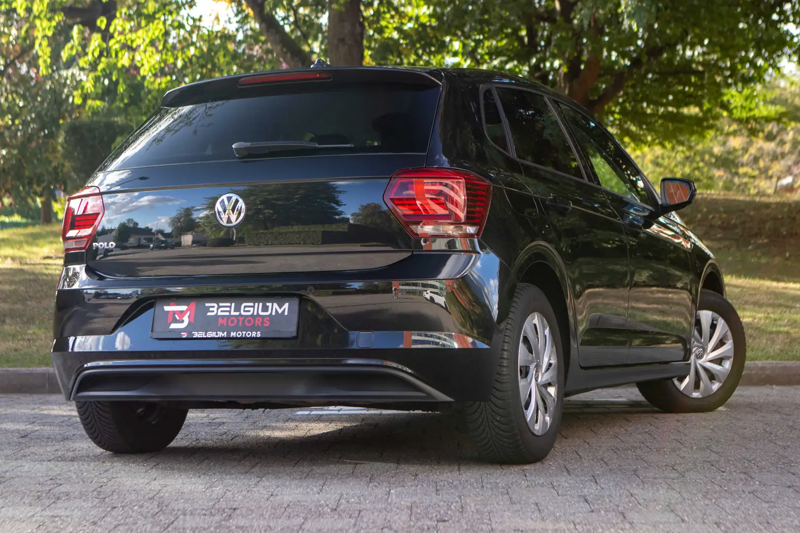 Volkswagen Polo - 1.0 TSi - Comfortline - DSG - ACC - Carplay Zwart - 2