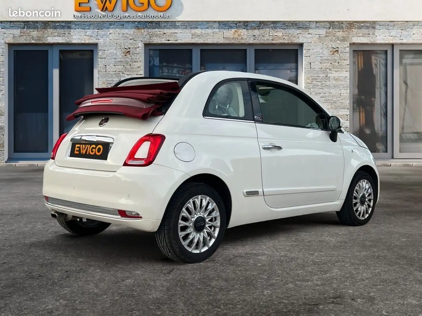 Fiat 500C cabriolet 1.2 70 lounge revision faite Beige - 2