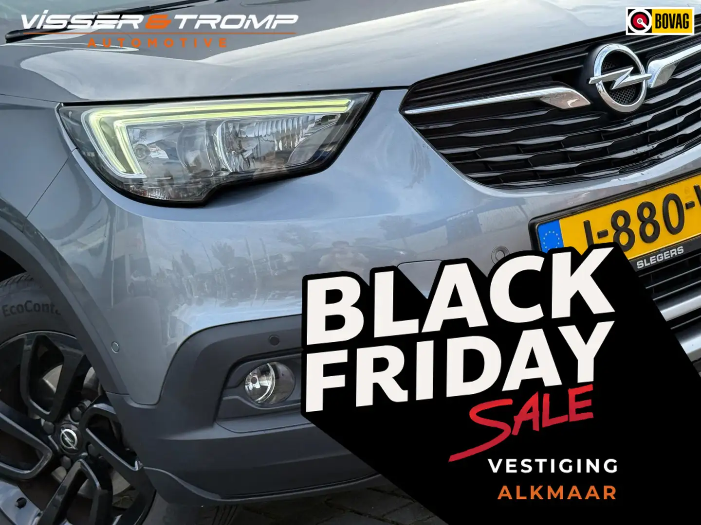 Opel Crossland X 1.2 Turbo 130pk Innovation - Satin Steel - 83dkm - Grigio - 1