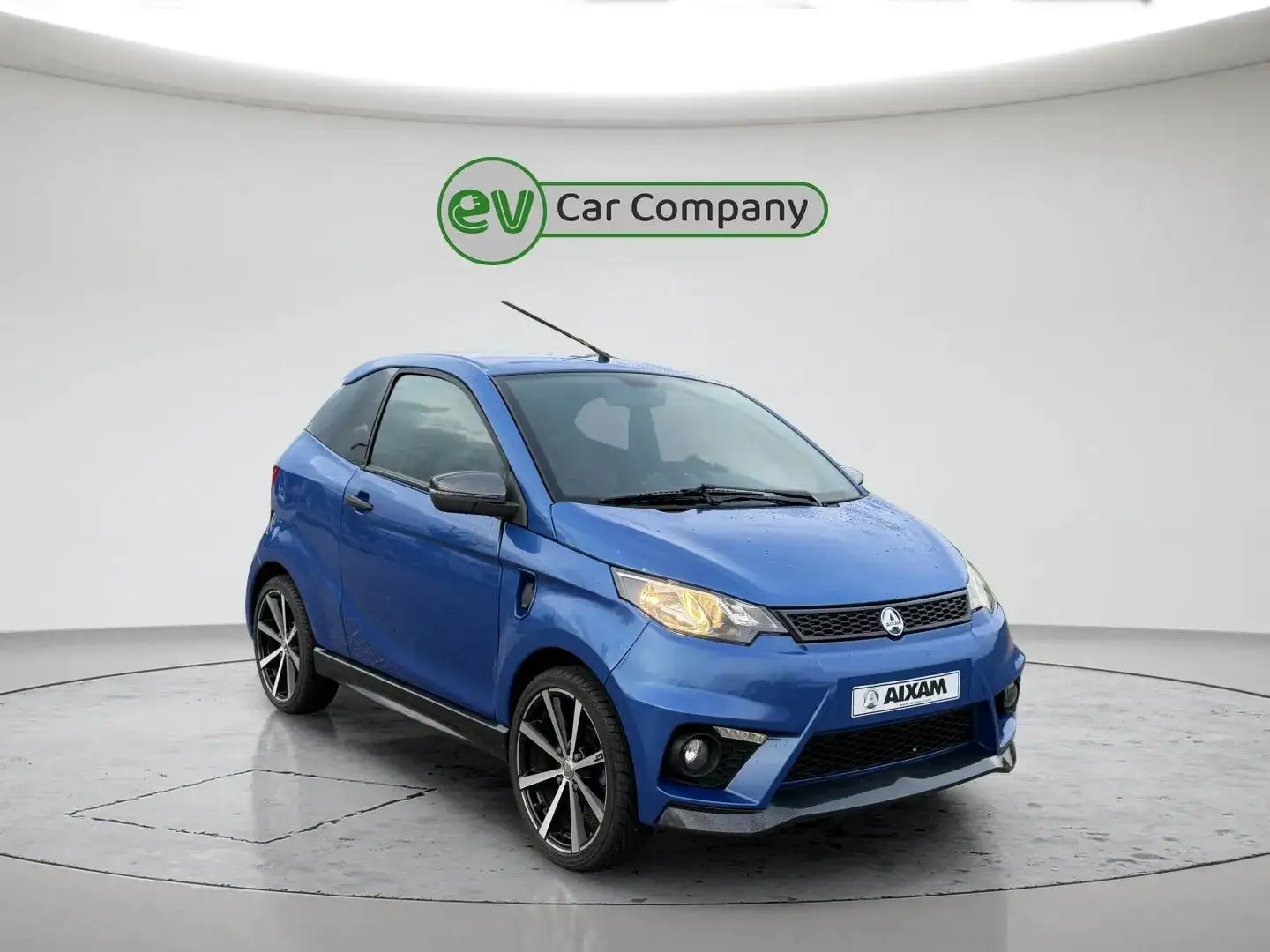 Aixam GTI Brommobiel E Coupé Premium | 5.100 km! | Standkach Blau - 2