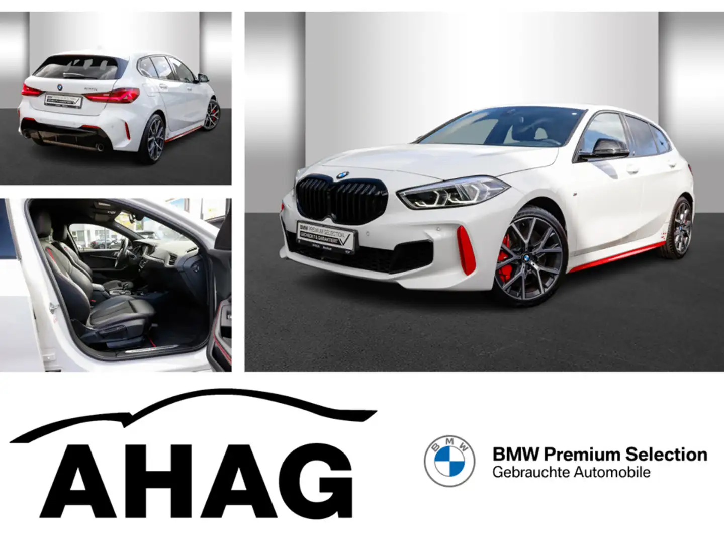 BMW 128ti Sport Aut. Sportsitze PDC Aut. Heckkl. Weiß - 1