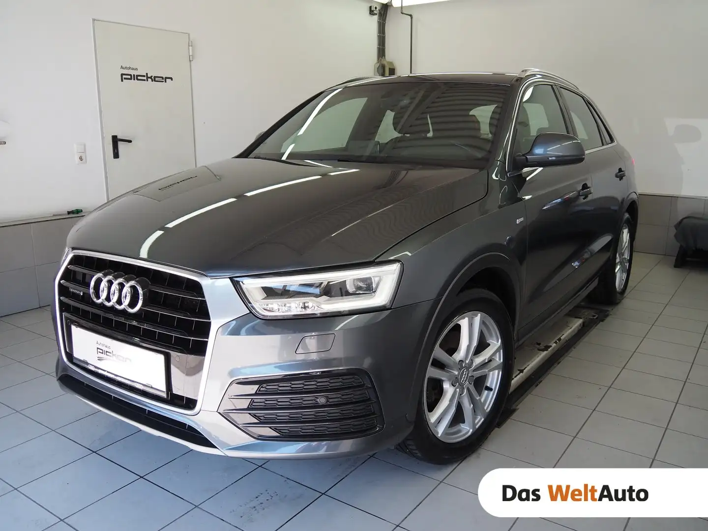 Audi Q3 2.0 TDI Sport quattro Gris - 1