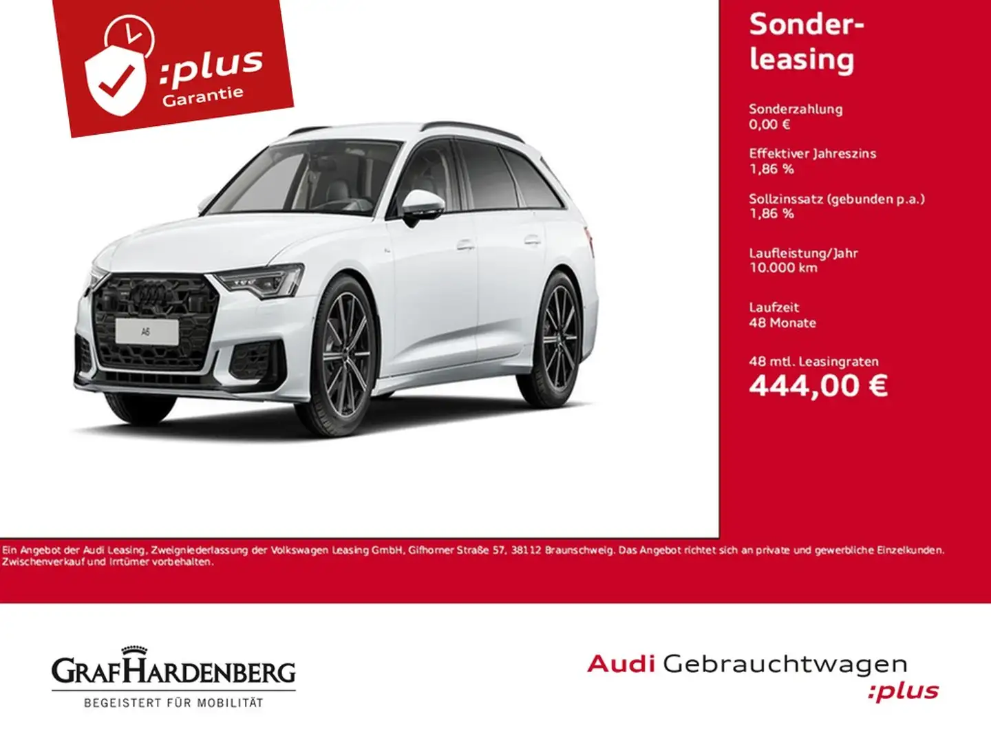 Audi A6 Avant 40 TDI quattro S line LED Navi ACC AHK Weiß - 1