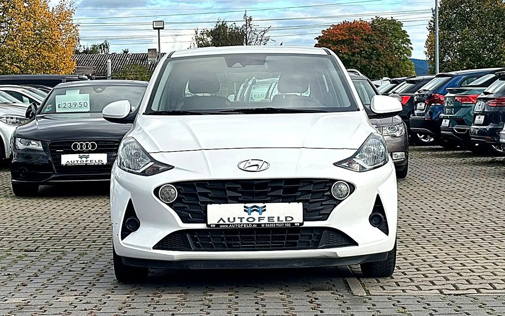 Hyundai i10 1.0 /VOLLSHEFT/SZH/PDC/ALLWETTER/BT Weiß - 2