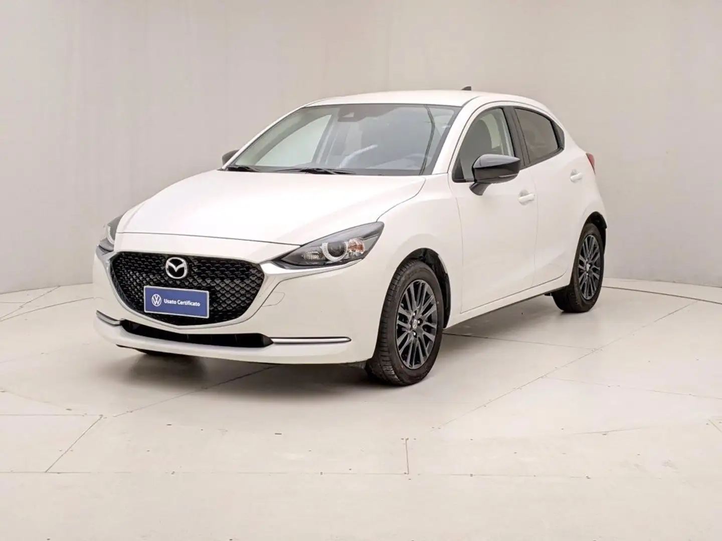 Mazda 2 Mazda 1.5 90CV e-Skyactiv-G M-Hybrid Exclusive Bianco - 1