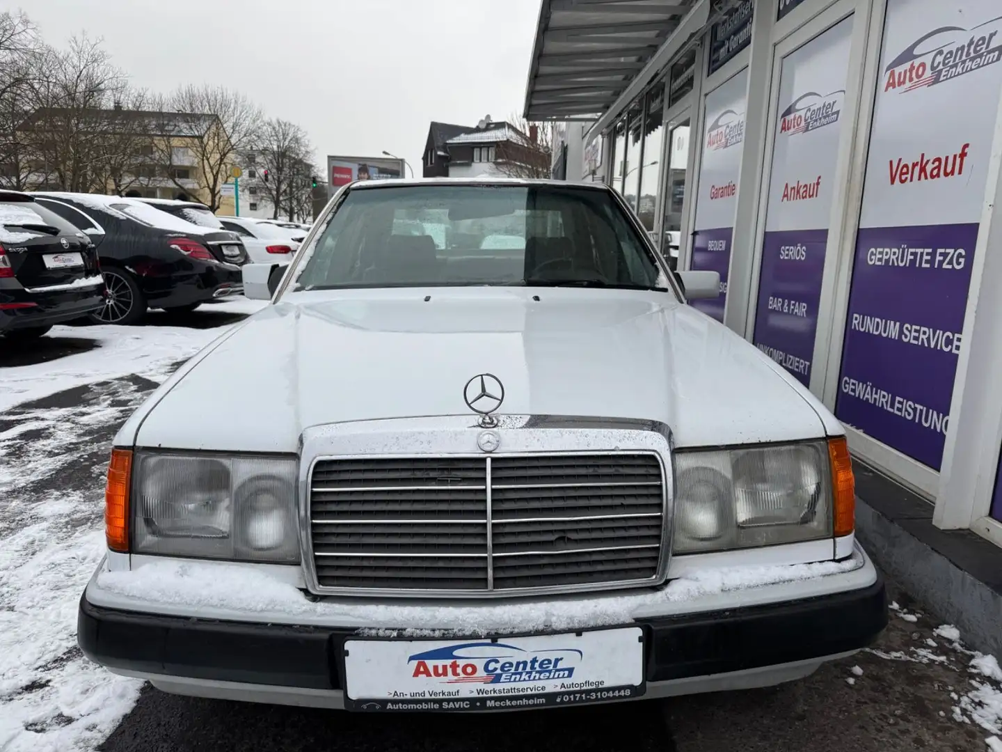Mercedes-Benz 250 D W124 *H-Kennzeichen*Tüv Neu*Klima*Leder* Weiß - 2