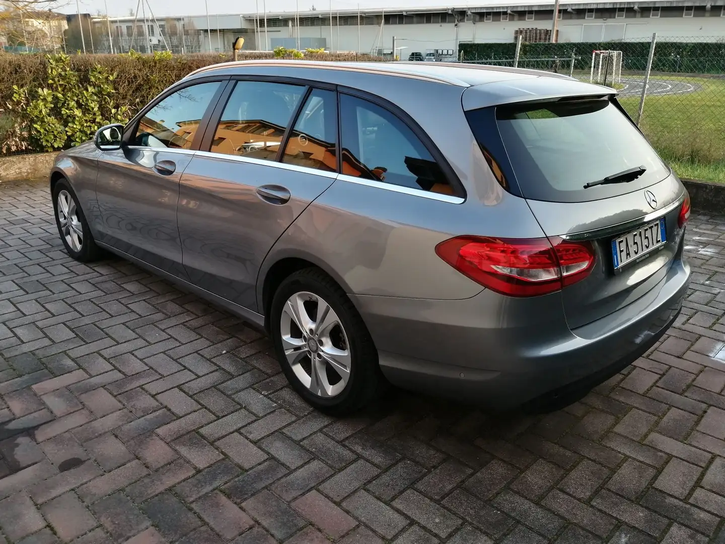 Mercedes-Benz C 200 C SW 200 d (bt) Executive auto MOTORE NUOVO Grigio - 2