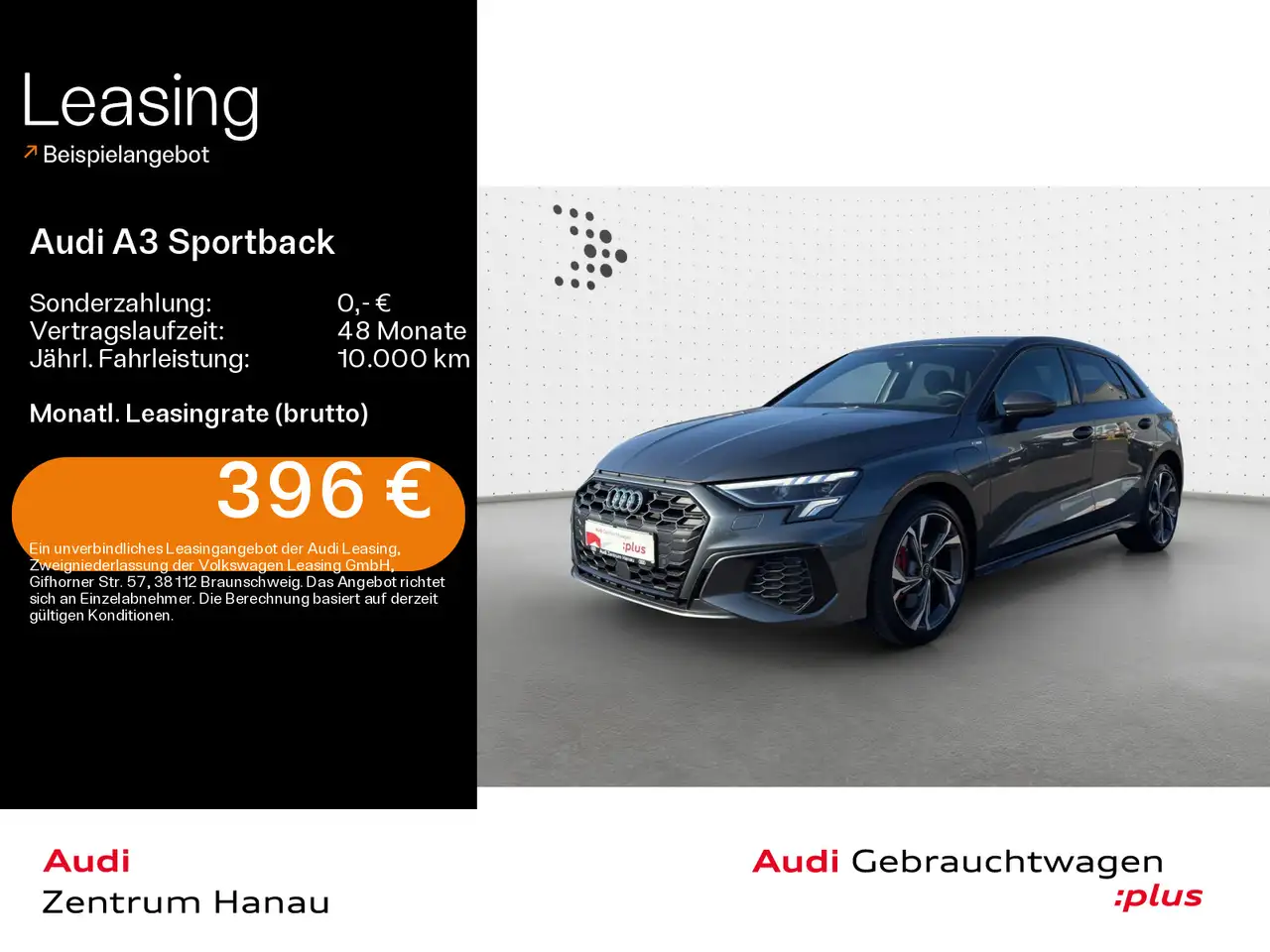 Audi A3 45 TFSI e S LINE *NAVI*LED*AHK*VC*
