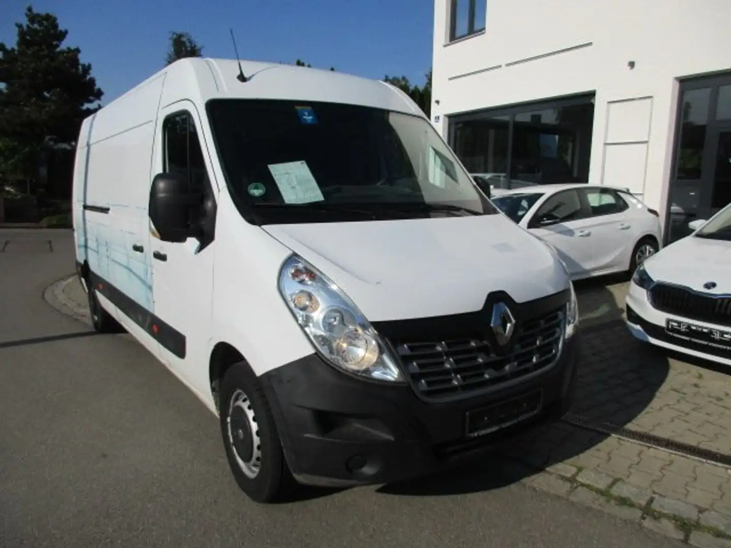 Renault Master L3H2 HKa 3,5t Navi Klima Reifen Wartung Tüv Neu Blanc - 2