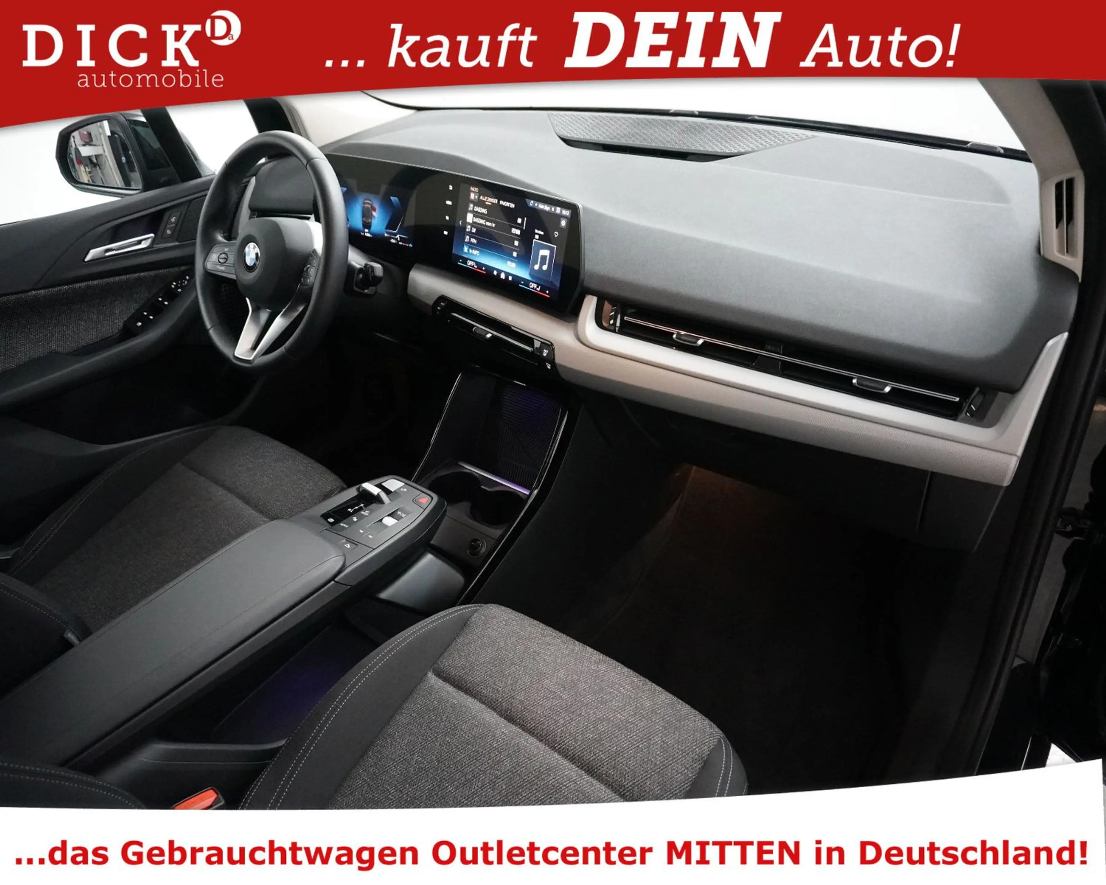 BMW 216 216i AT DKG SHADOW+NAV+LED+VIRTU+SHZ+KAM+TEMP+M — photo 12