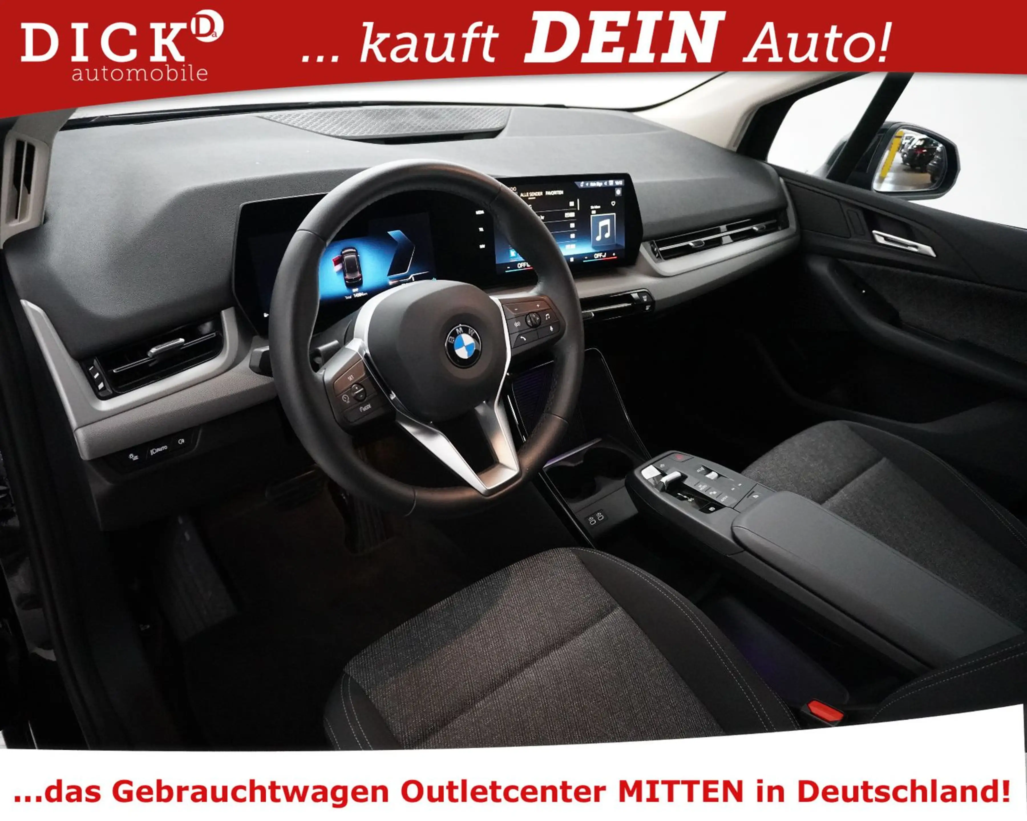 BMW 216 216i AT DKG SHADOW+NAV+LED+VIRTU+SHZ+KAM+TEMP+M — photo 10