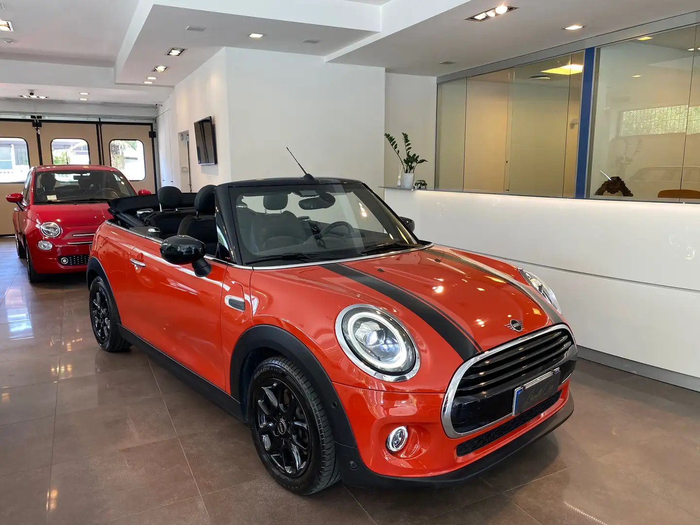 MINI Cooper Cabrio Mini Cabrio 1.5 Cooper 136 Cv Hype auto Arancione - 1