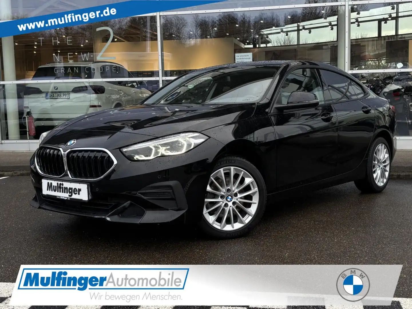 BMW 218 i GranCoupe LiveProf.DAB Apple LED Sitzh.PDC Schwarz - 1