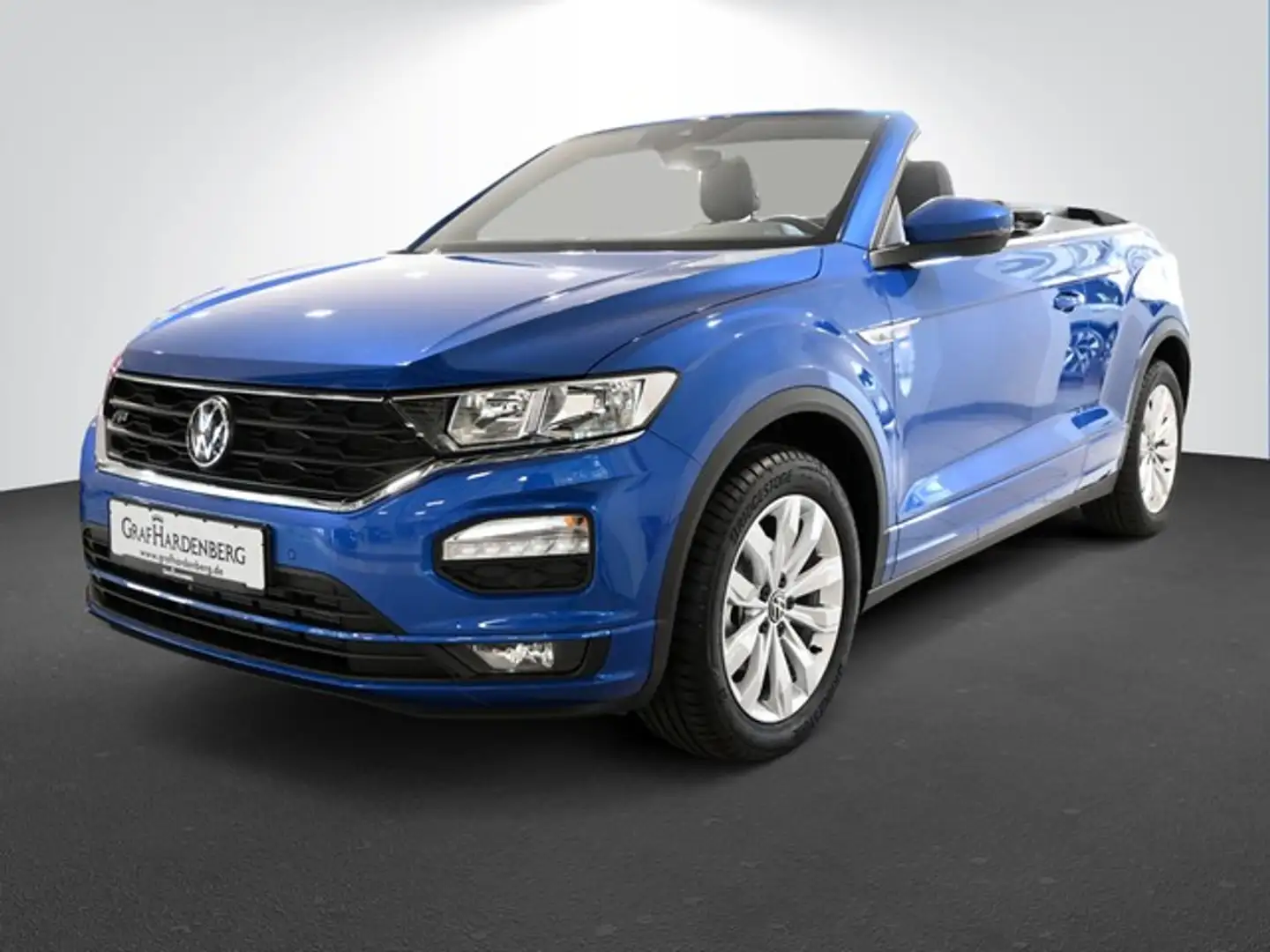 Volkswagen T-Roc Cabriolet 1.5 TSI R-Line PDC SzHzg Navi Blau - 1