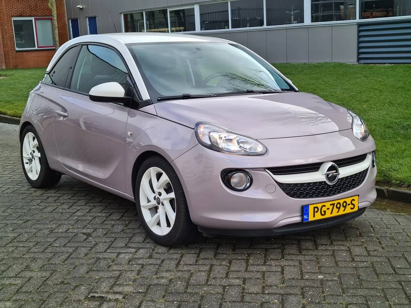 Opel Adam 1.4 87pk Unlimited Automaat*Cruise*stoelverw* stuu Mauve - 1