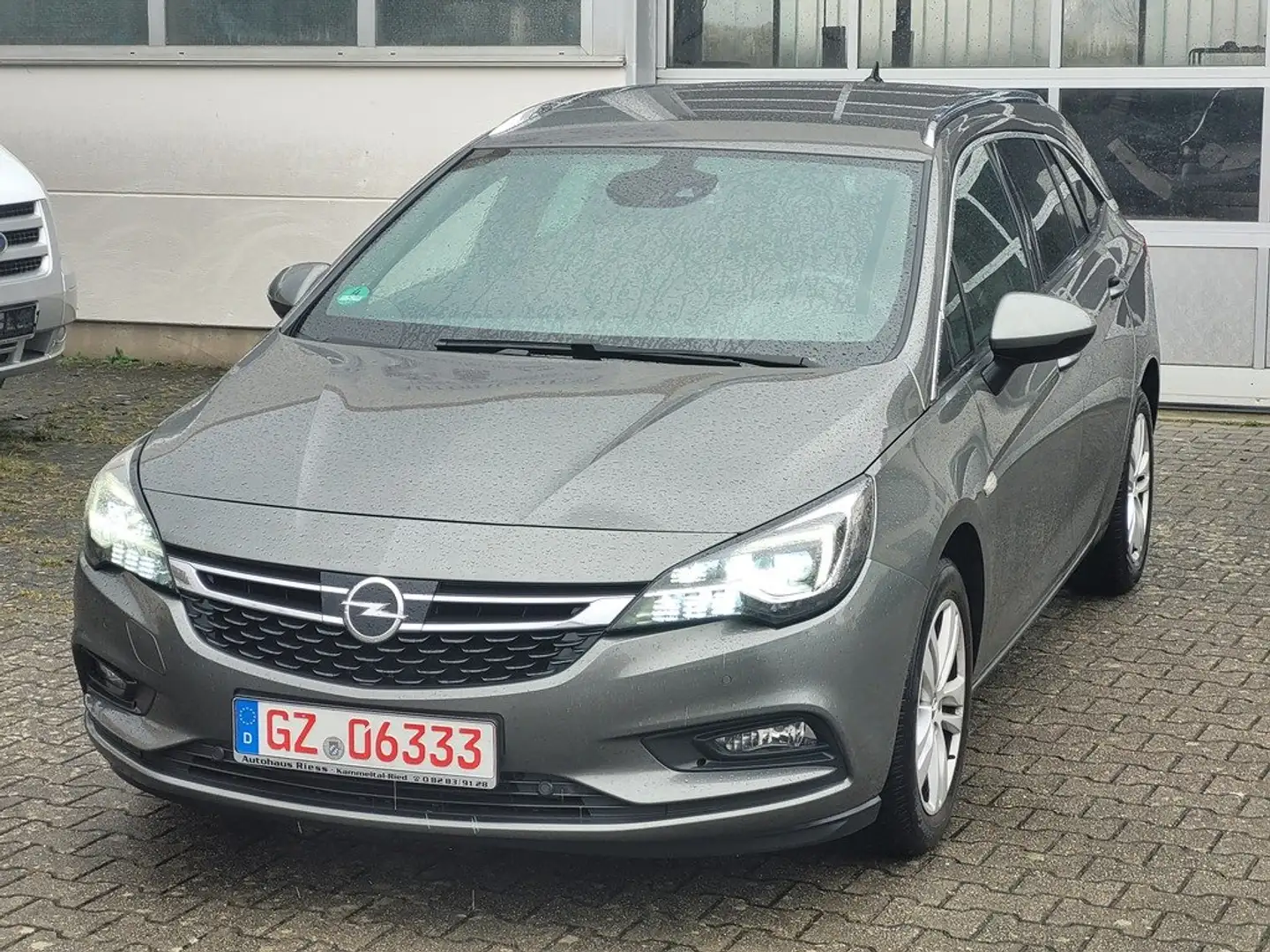 Opel Astra "Dynamic"+NaviRF900+AHK+Voll-LED+adapt.Geschw.Regl Grau - 1