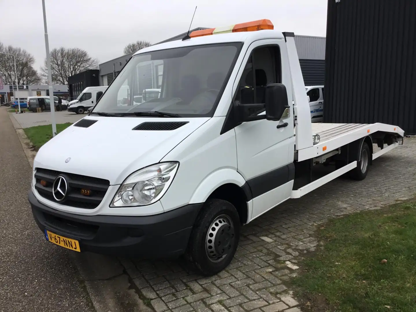 Mercedes-Benz Sprinter 316 2.2 CDI oprijwagen 10.000km !! Weiß - 1