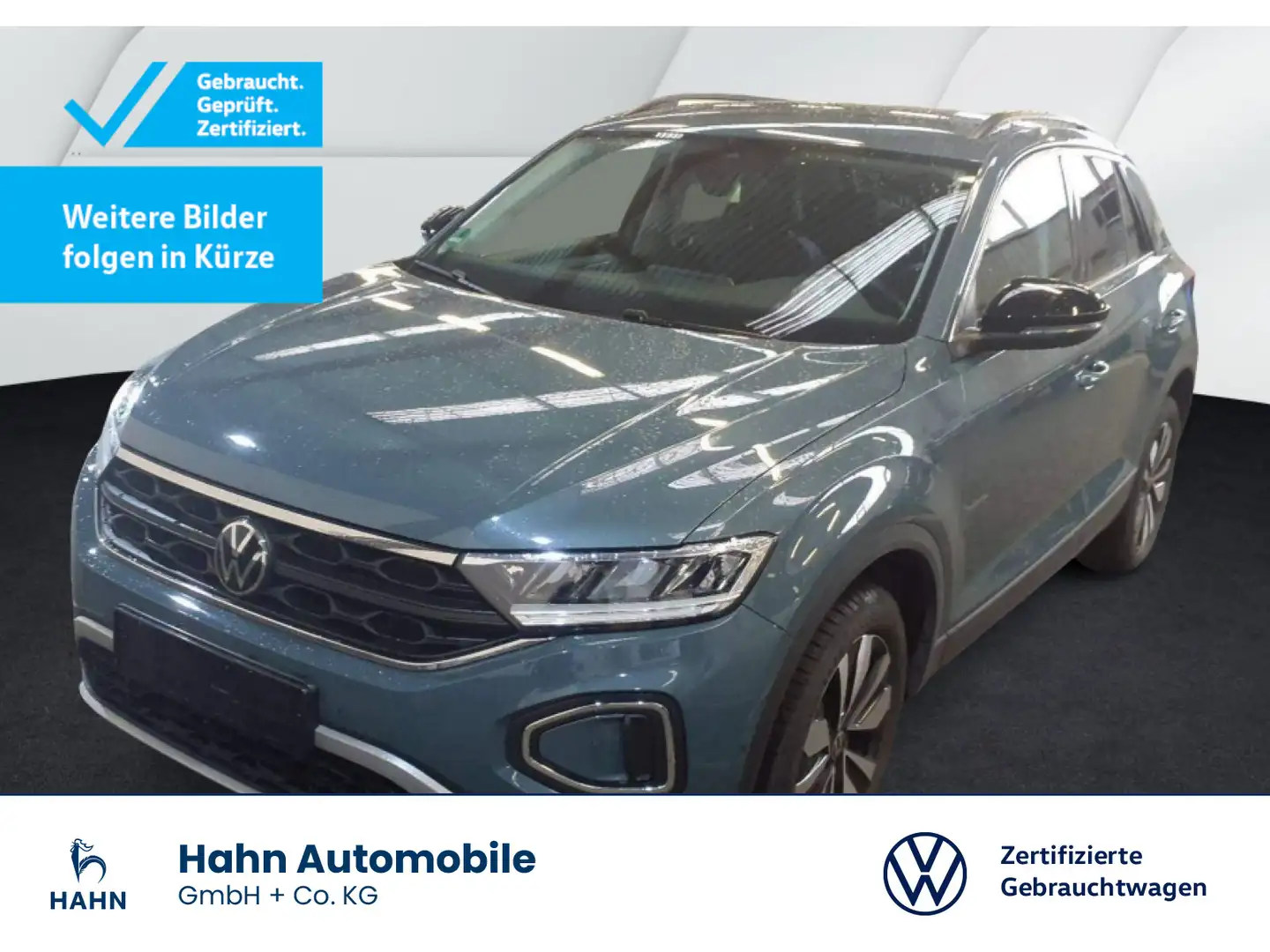 Volkswagen T-Roc 1.0TSI Goal ACC LED Navi PDC Sitzheiz Blau - 1