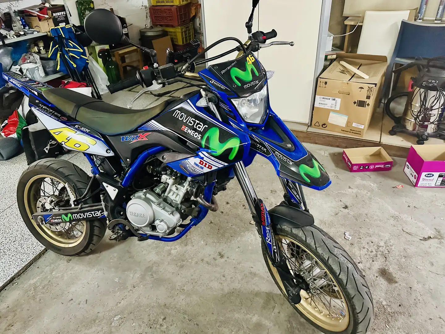 Yamaha WR 125 X movistar - 1