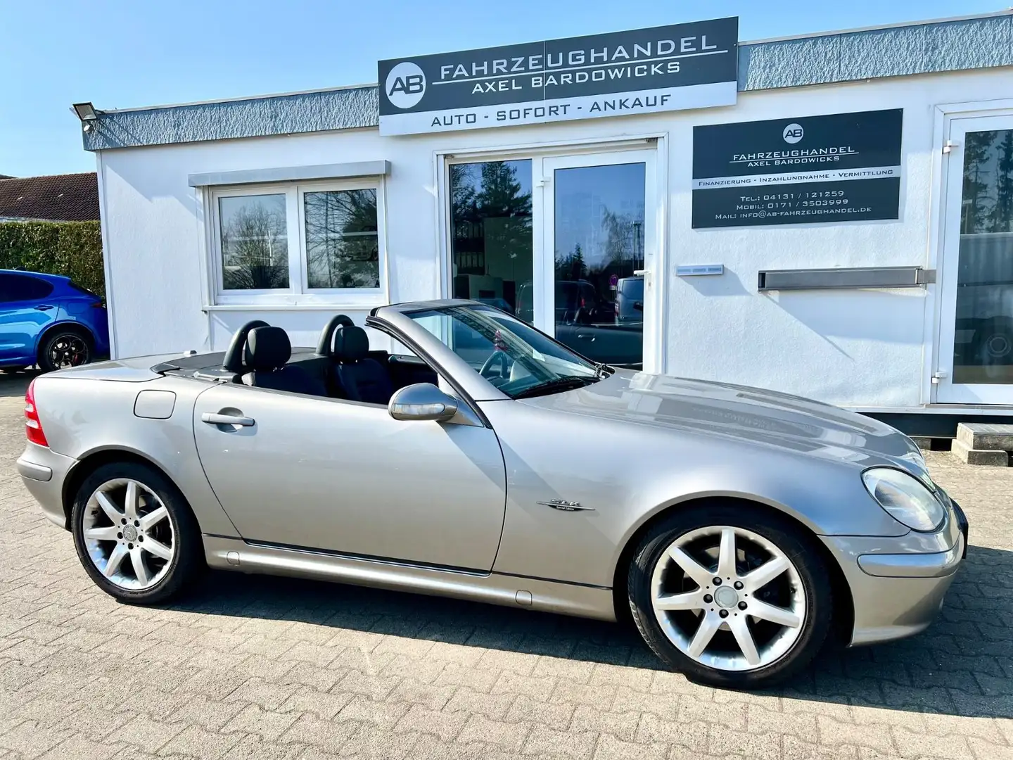 Mercedes-Benz SLK 200 Kompressor Aut. "Special Edition" srebrna - 1