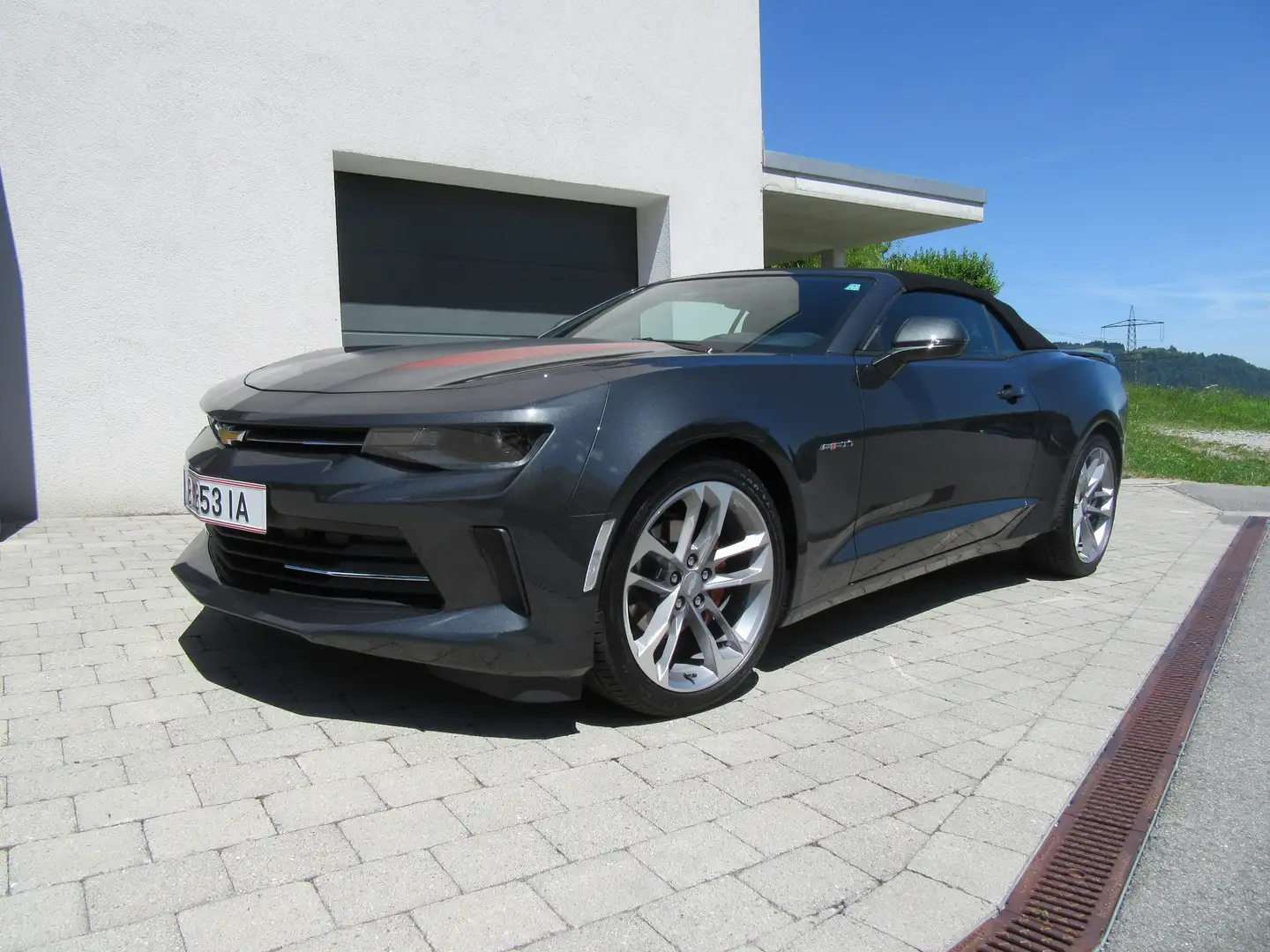 Chevrolet Camaro Camaro Turbo Cabrio Aut. Grau - 2