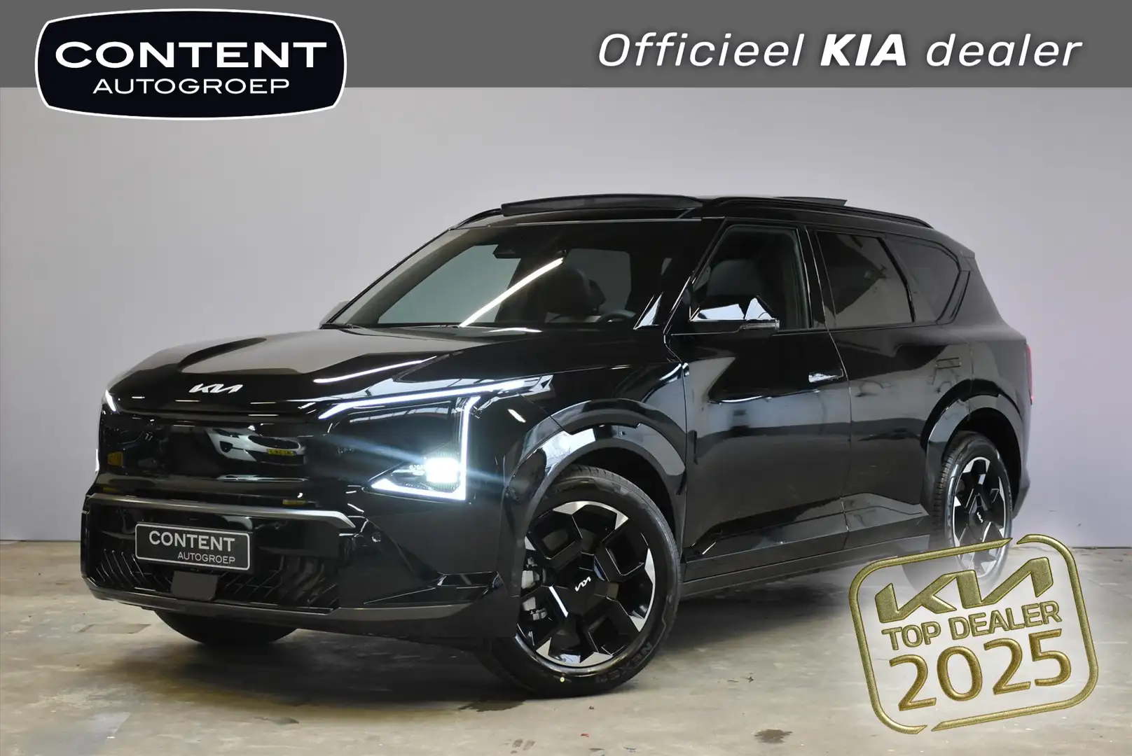 Kia EV5 81,4 kWh 217pk 2WD GT-Line Business Edition NIEUW Schwarz - 1