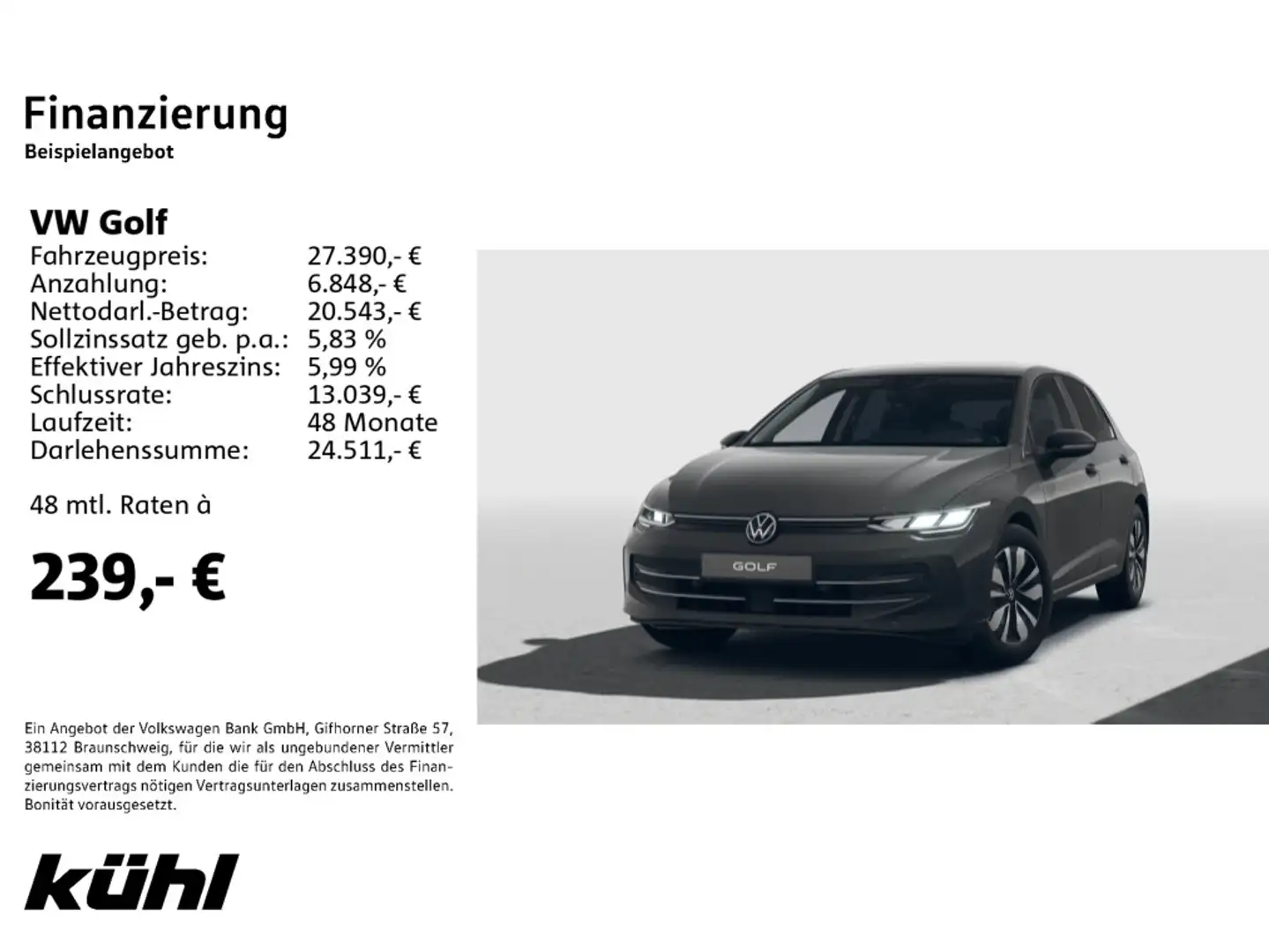 Volkswagen Golf VIII 1.5 TSI OPF Goal Spezi_Woche Golf Gris - 2