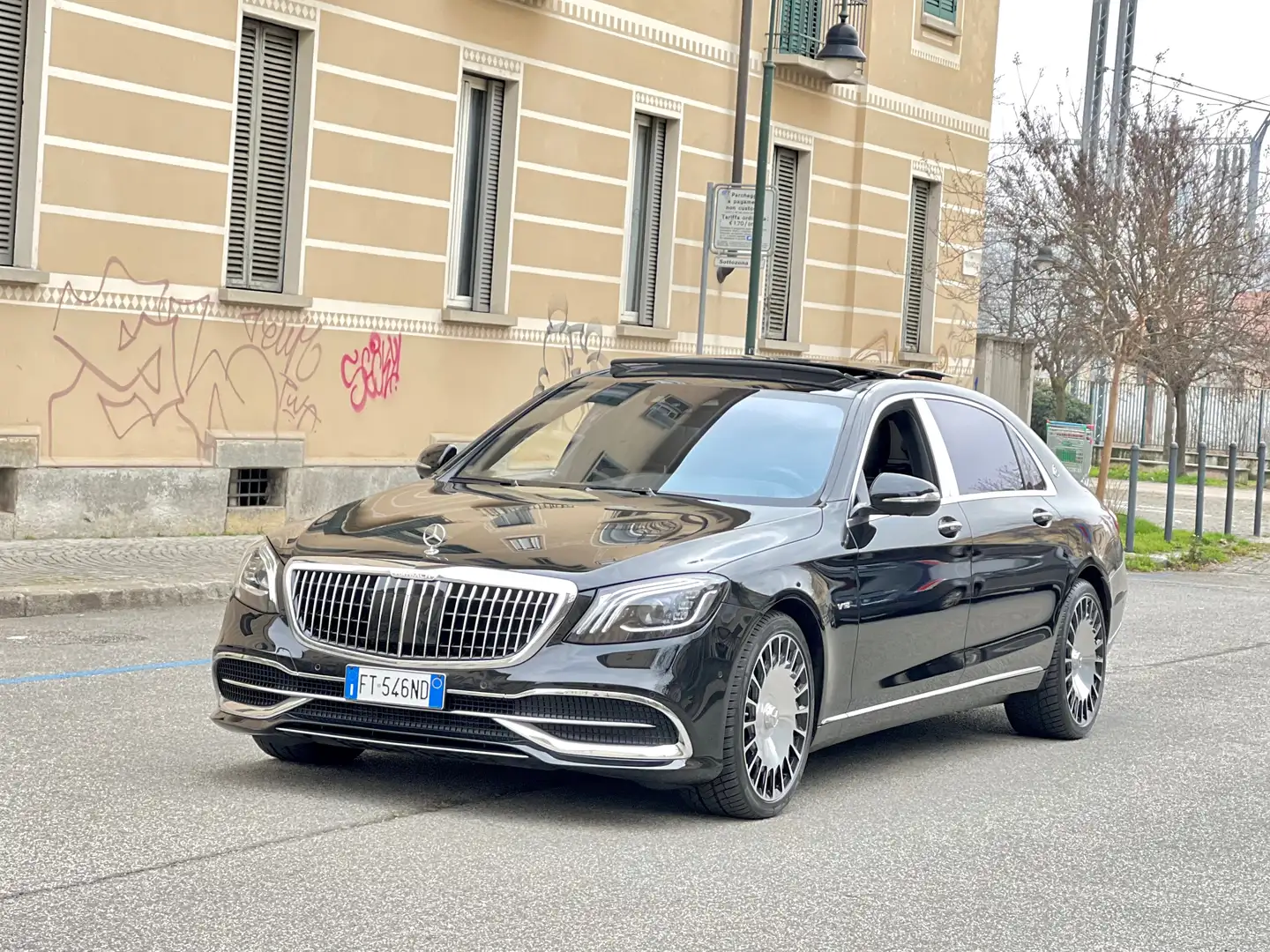 Mercedes-Benz S 650 Maybach V12 630cv Bi-Turbo aut. CHAFFEUR-BURMASTER Negru - 1