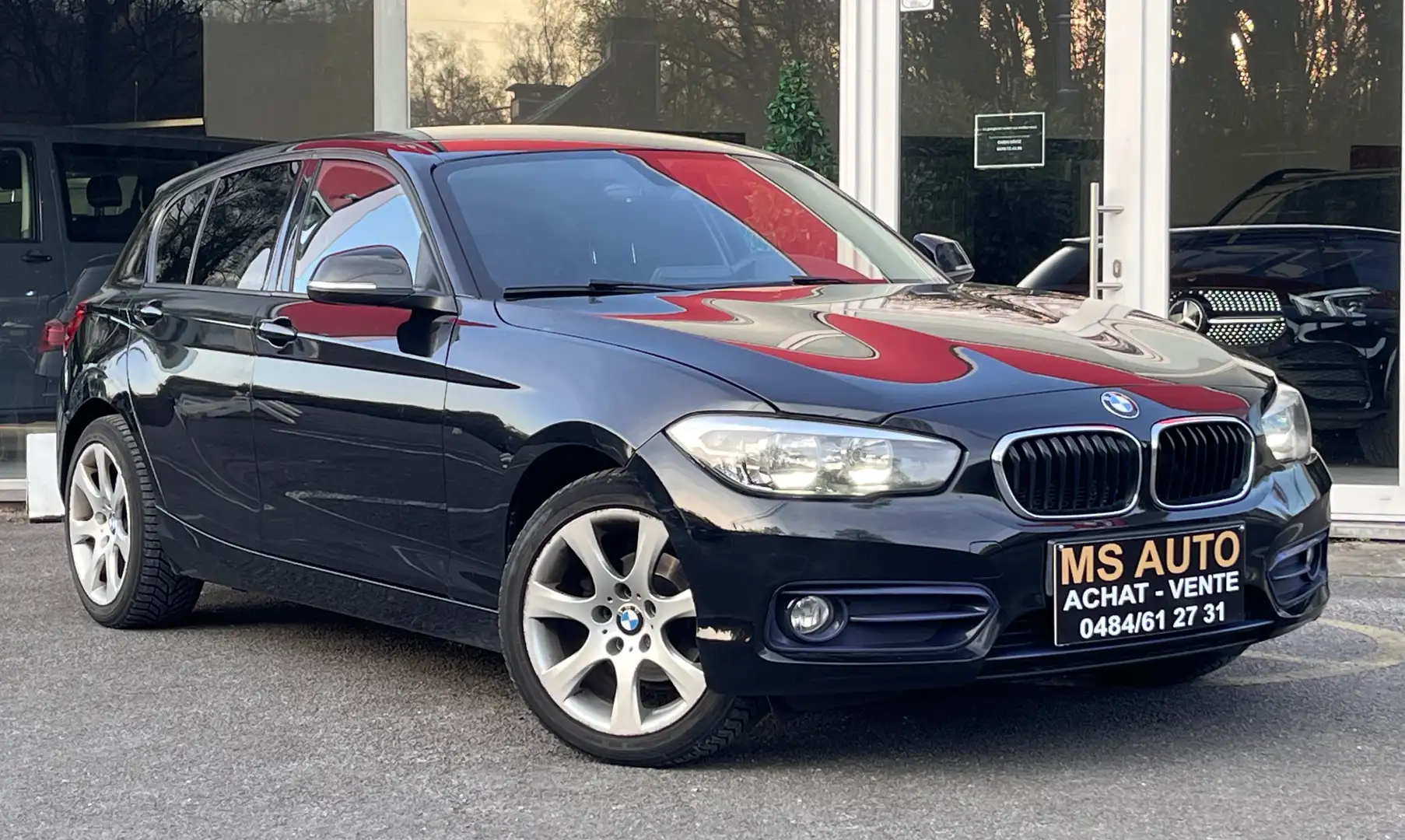 BMW 116 116d//Pack Sport //euro6//chaise,chauffante Zwart - 2