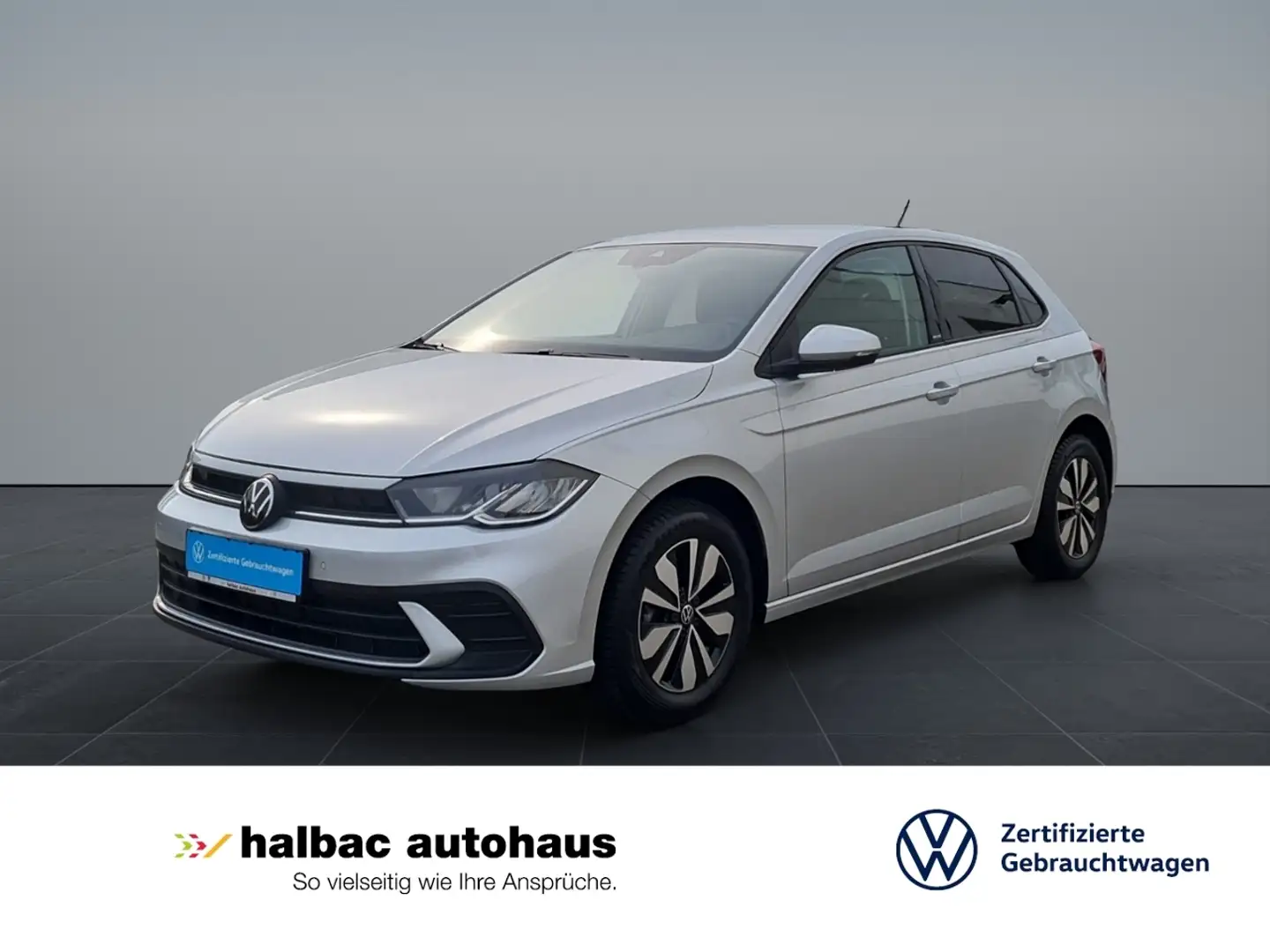 Volkswagen Polo 1.0 TSI DSG Move+ACC+PDC+SHZ+APPCONN+CLIMATR+LED+ Silber - 1