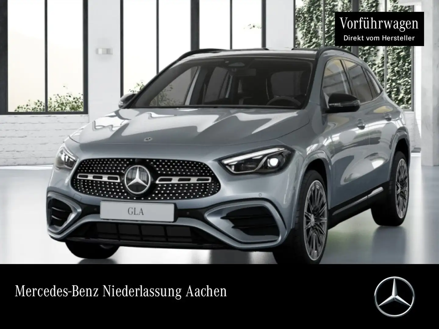 Mercedes-Benz GLA 200 AMG+NIGHT+PANO+AHK+MULTIBEAM+KAMERA+TOTW Silber - 1