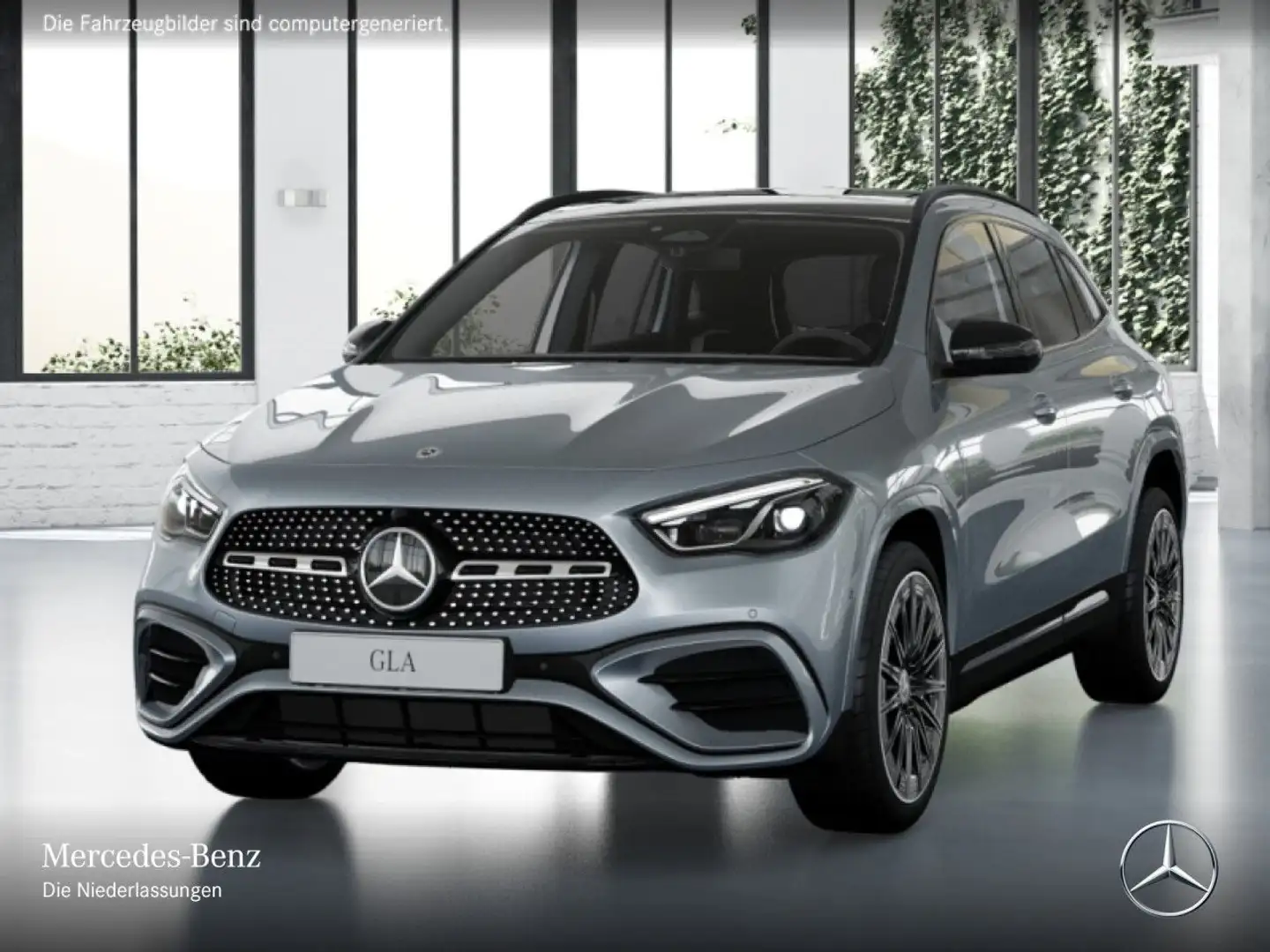 Mercedes-Benz GLA 200 AMG+NIGHT+PANO+AHK+MULTIBEAM+KAMERA+TOTW Silber - 2