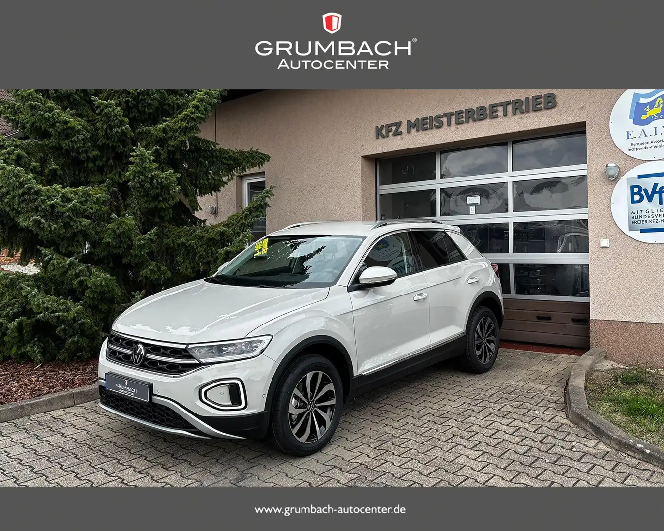 Volkswagen T-Roc 1.5 TSI DSG Style Edition IQ.Assistenz Matrix-L... Grau - 1
