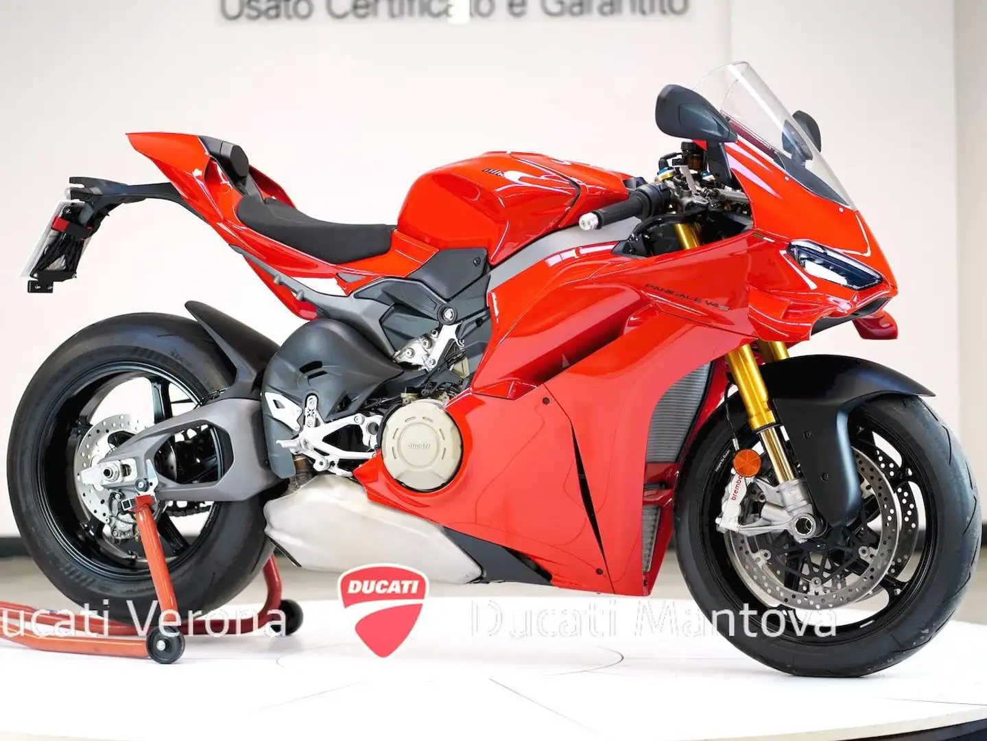 Ducati Panigale V4 S Panigale V4 S my 2025 solo 575 km Rosso - 2