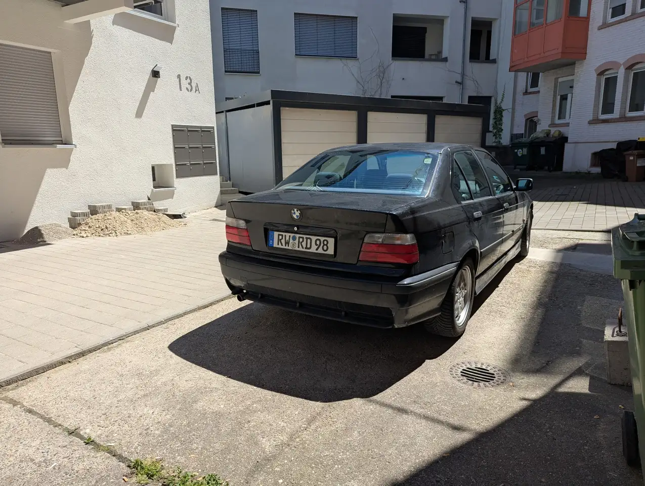 BMW 320 E36 320 I Limousine Limo M Paket Garagenfahrzeug, foto 4