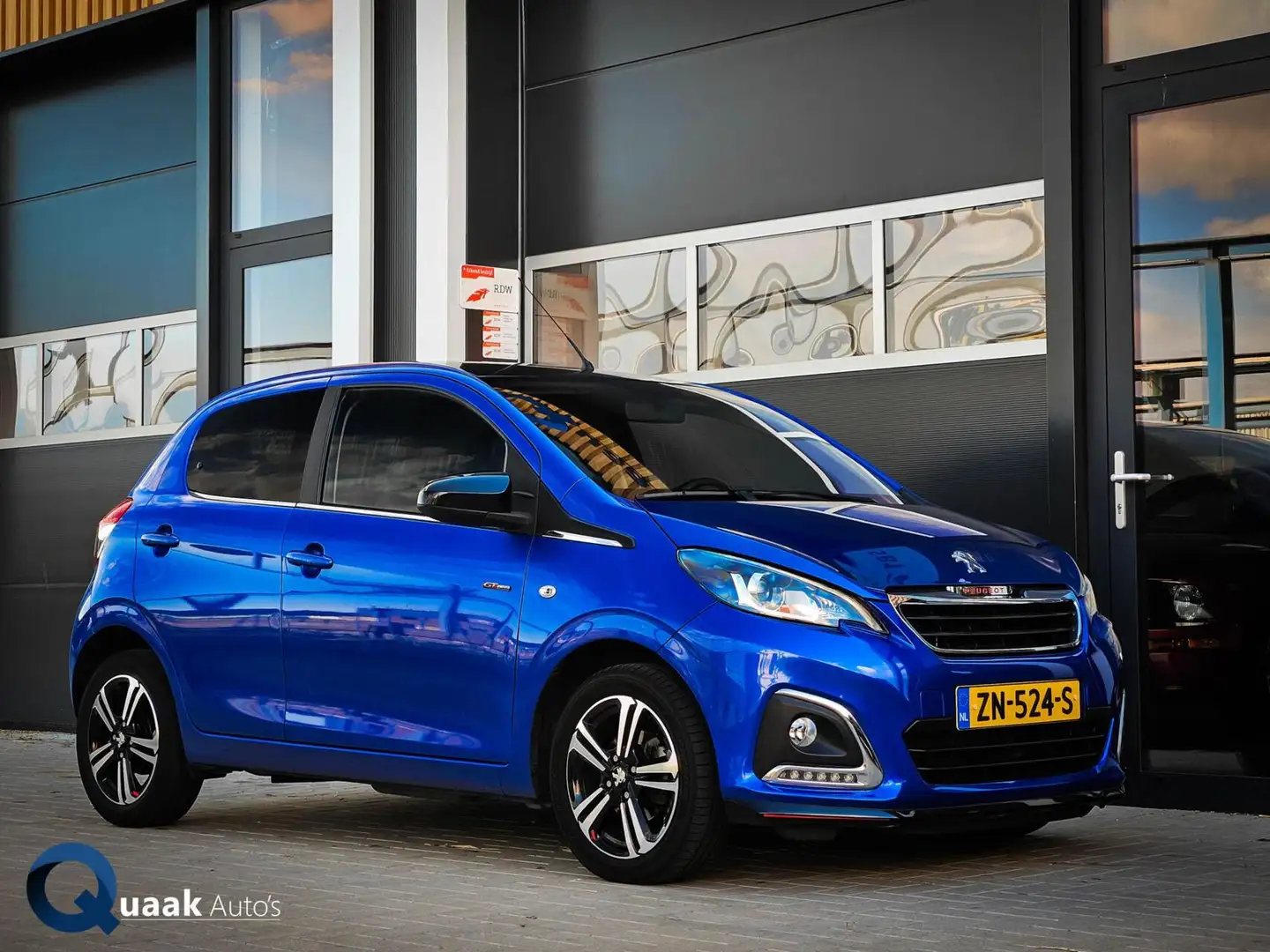 Peugeot 108 1.0 e-VTi GT-Line | NAVI | CAMERA | ORIGINEEL NL | Blau - 1