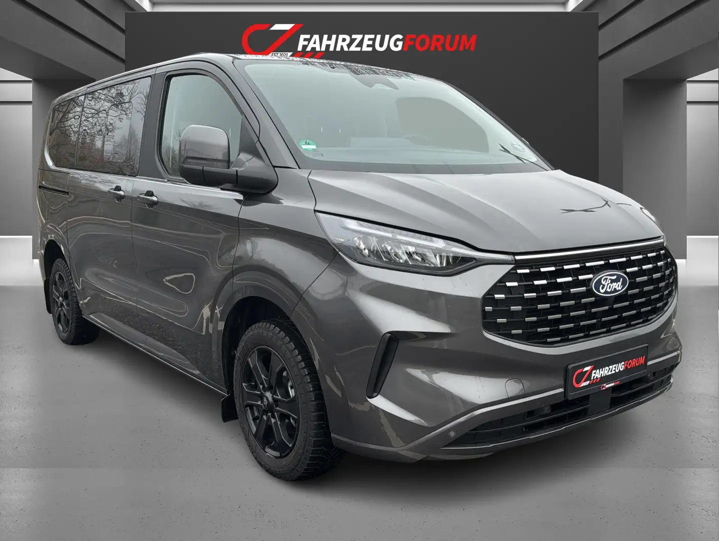 Ford Tourneo Custom 320 L1 Titanium X AWD Gris - 2