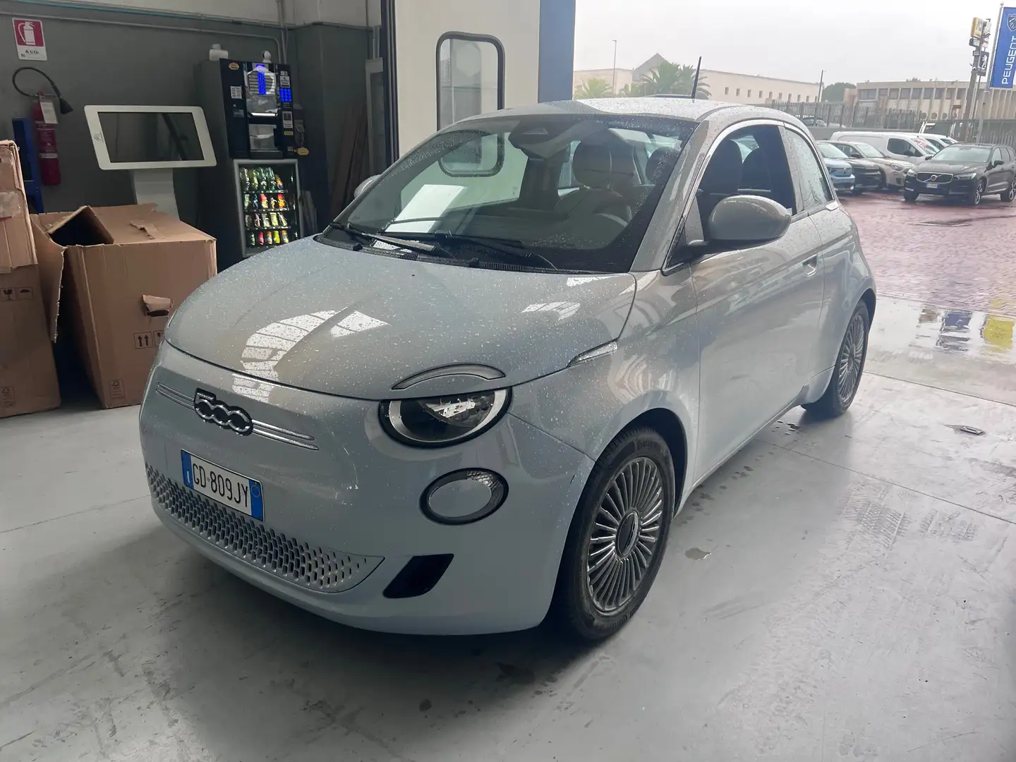 Fiat 500e 500 IV 2020 42 kWh La Prima Blu/Azzurro - 1