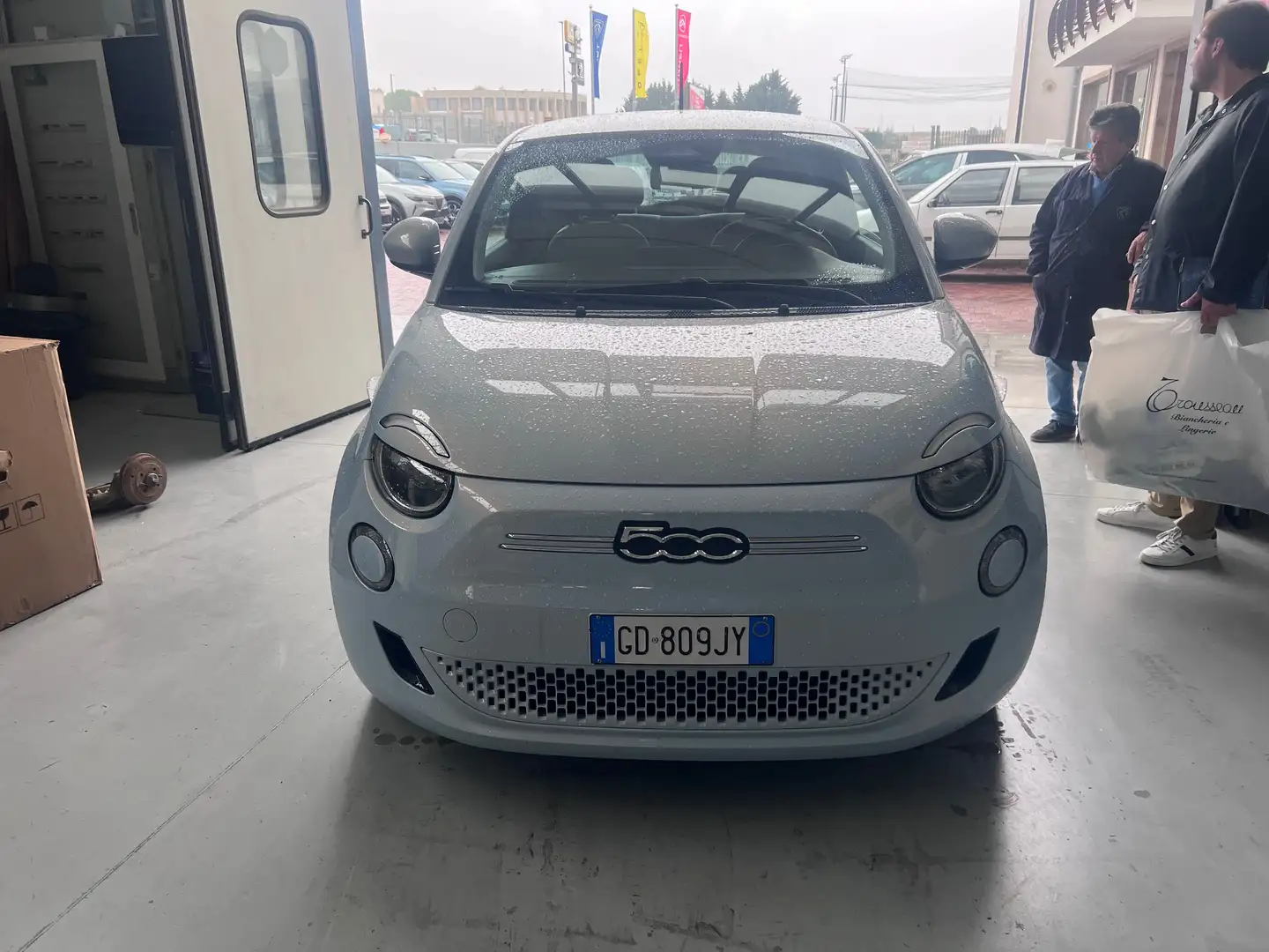 Fiat 500e 500 IV 2020 42 kWh La Prima Blu/Azzurro - 2