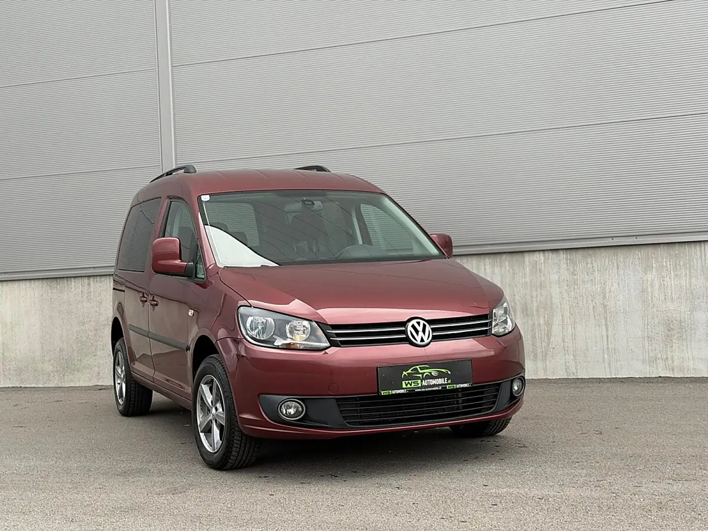 Volkswagen Caddy Life 2,0 TDI 4Motion Rot - 2