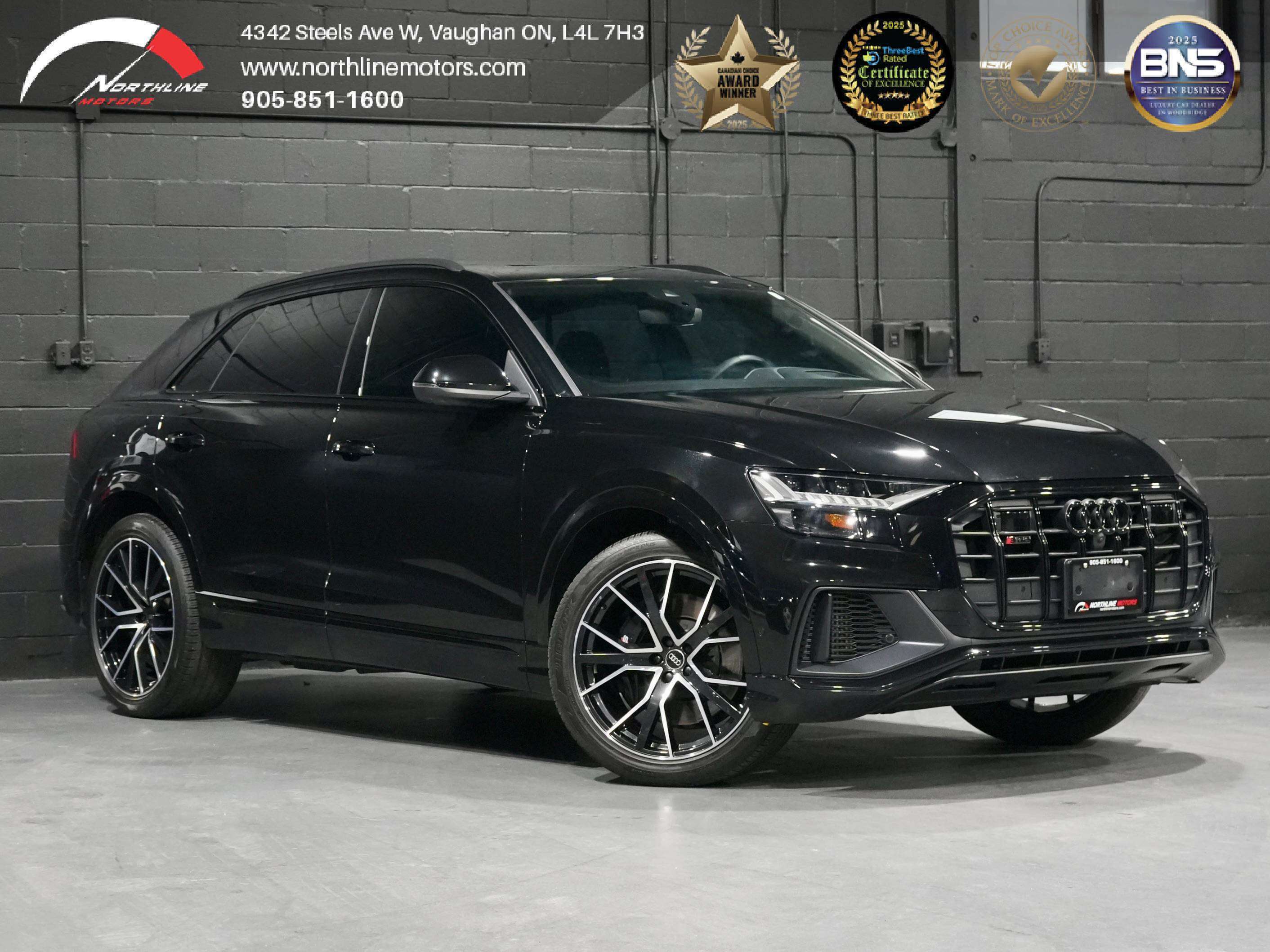 Black 2022 Audi SQ8 SUV / Crossover All-Wheel Drive Automatic