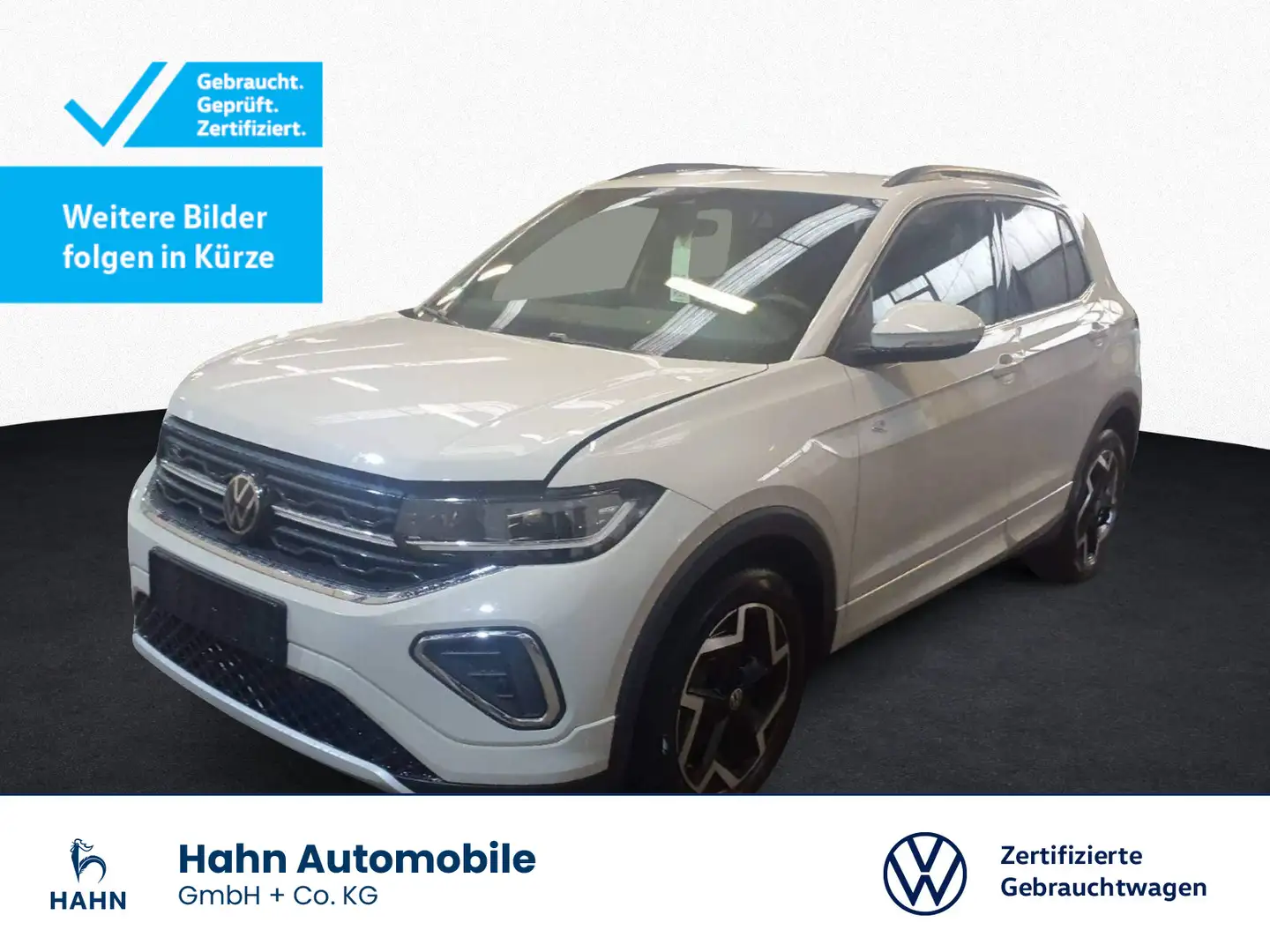 Volkswagen T-Cross 1.5TSI DSG R-Line AHK Cam Matrix Navi Grau - 1