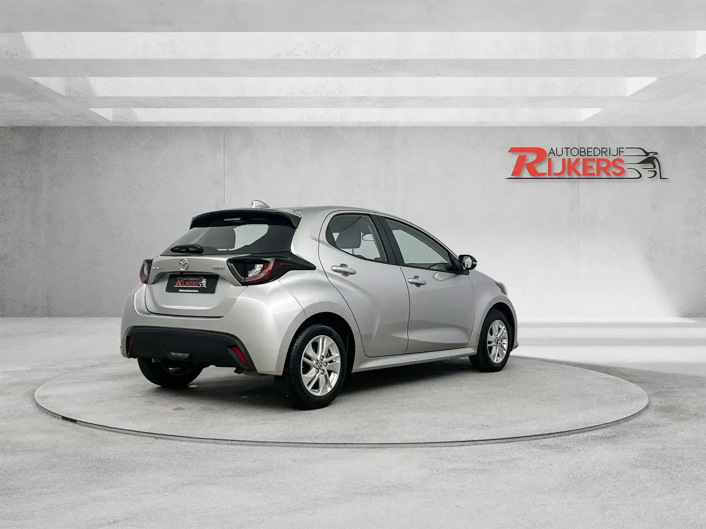 Mazda 2 Hybrid 1.5 Centre-line Autom,ACC,Apple Carpl,Lane Zilver - 2