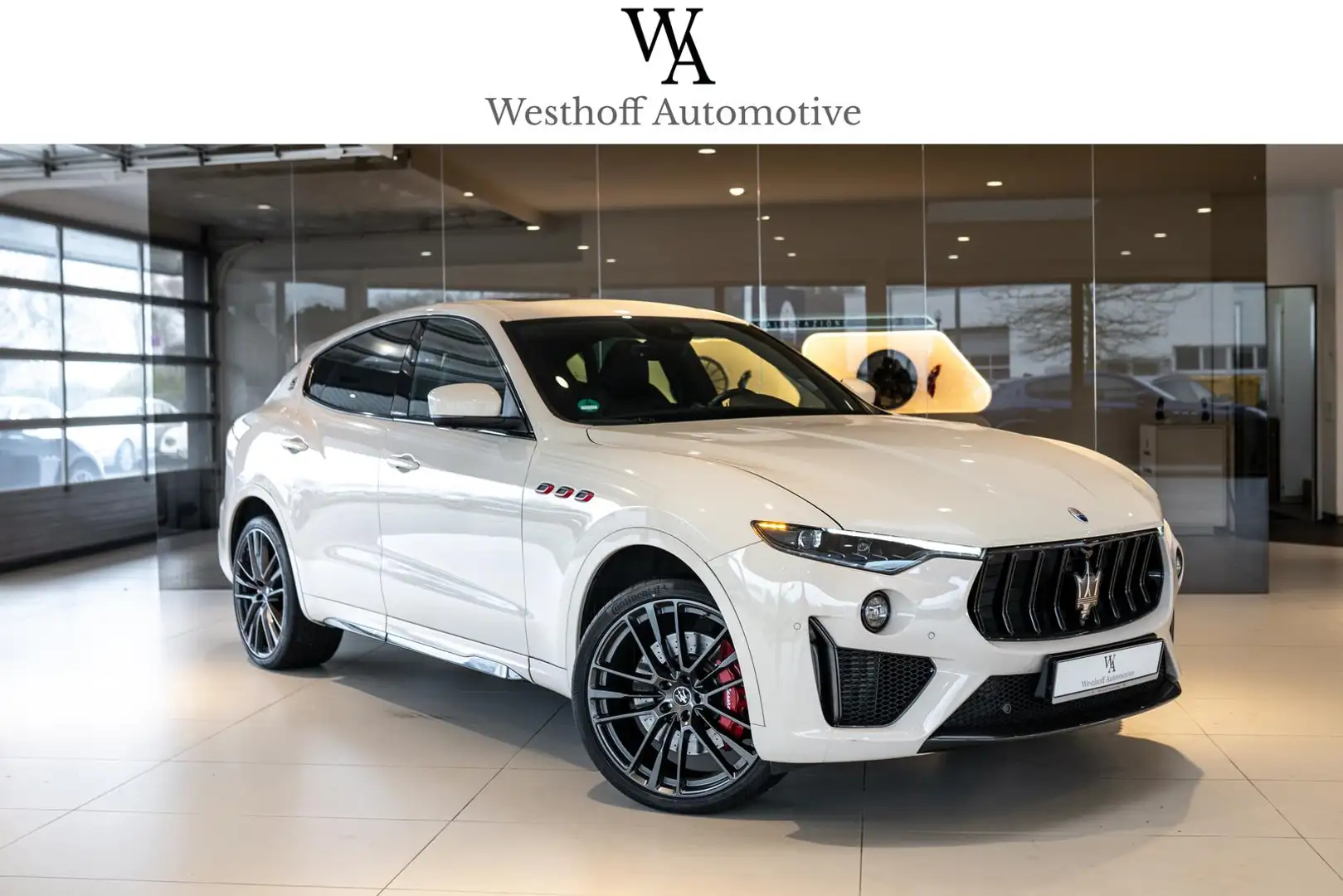 Maserati Levante Trofeo "Off White" Carbon Alcantara Matrix Weiß - 1