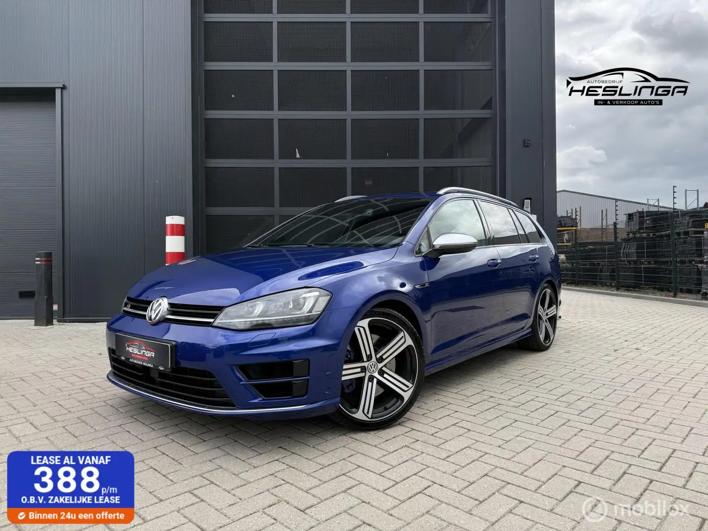 Volkswagen Golf Variant 2.0 TSI R |Pano dak | full Blauw - 1